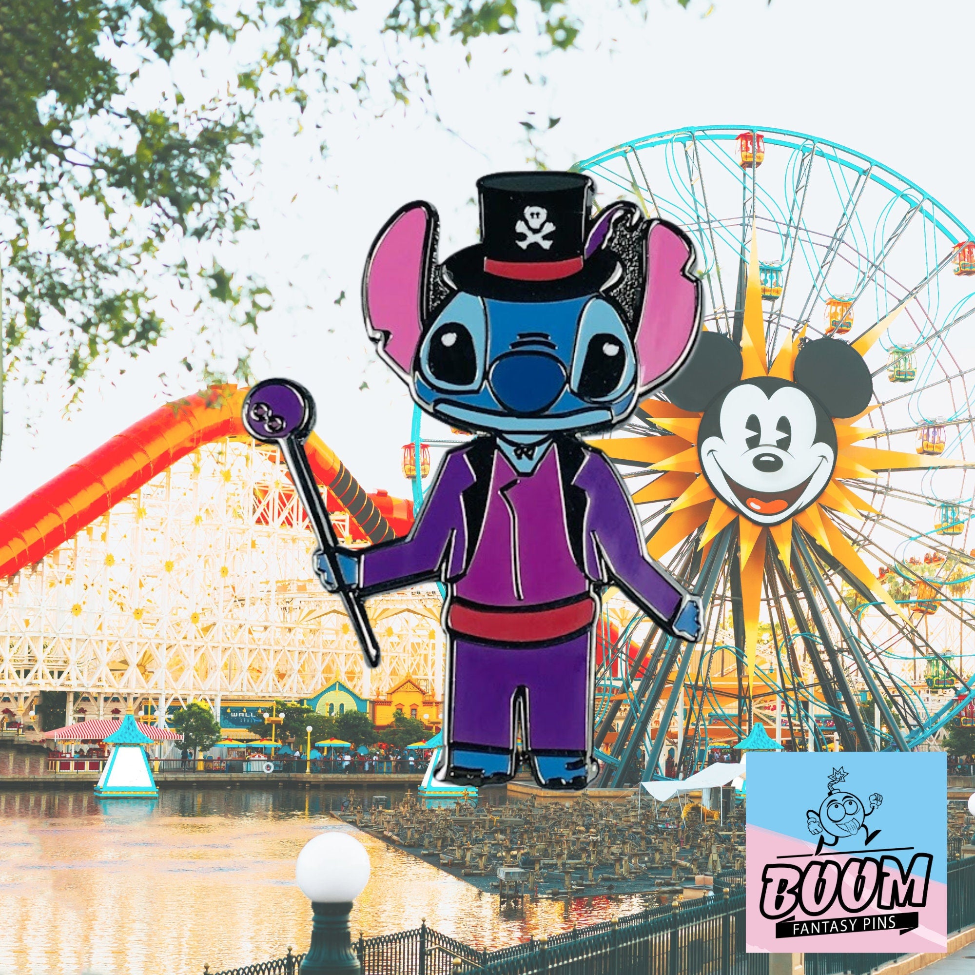 Pin – Stitch como el Dr. Facilier de Lilo &amp; Stitch – Disney Fantasy