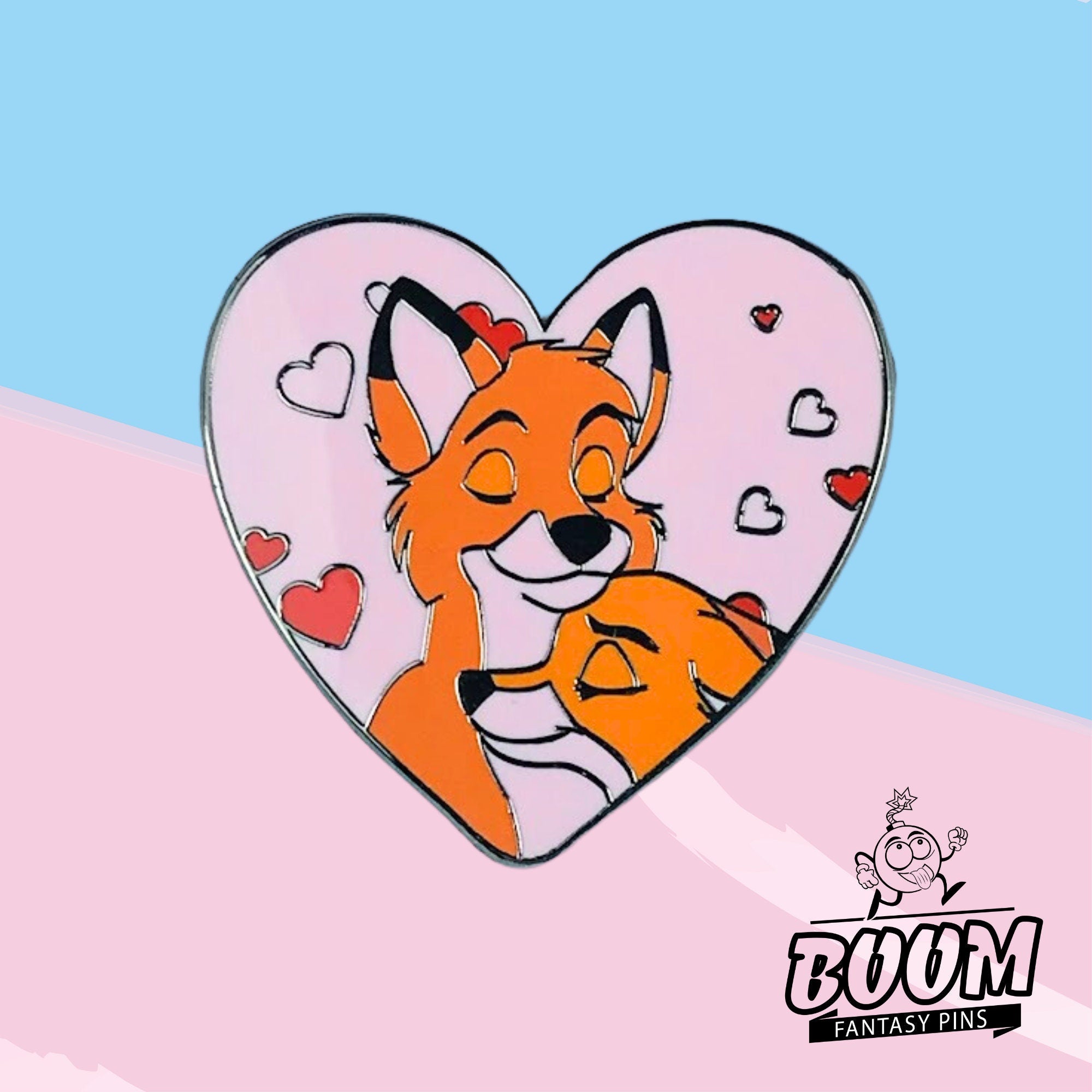 Pin's – Vixey et Tod du film Rox et Rouky de Disney Fantasy