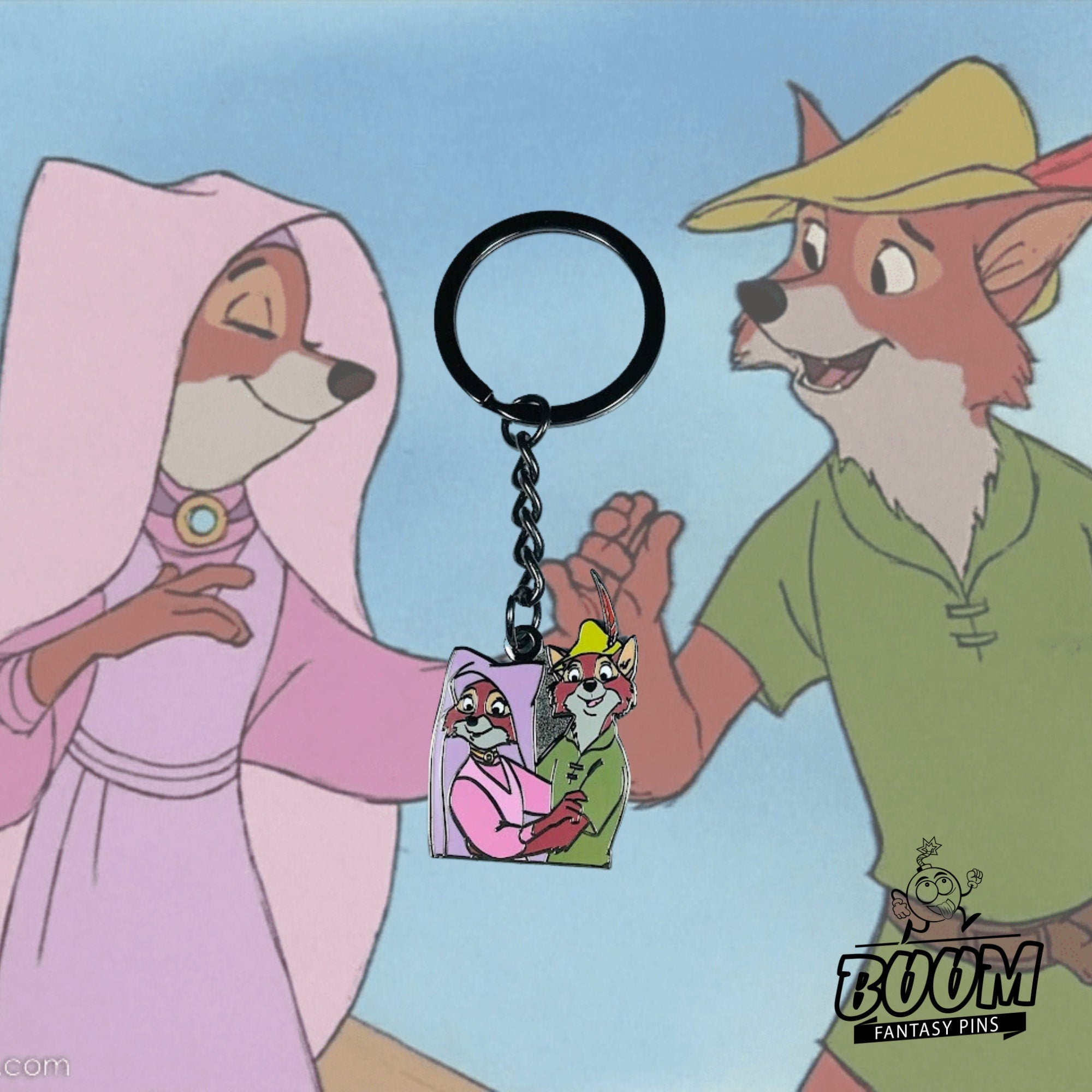 Llavero – Lady Marian y Robin Hood de Robin Hood – Disney Fantasy