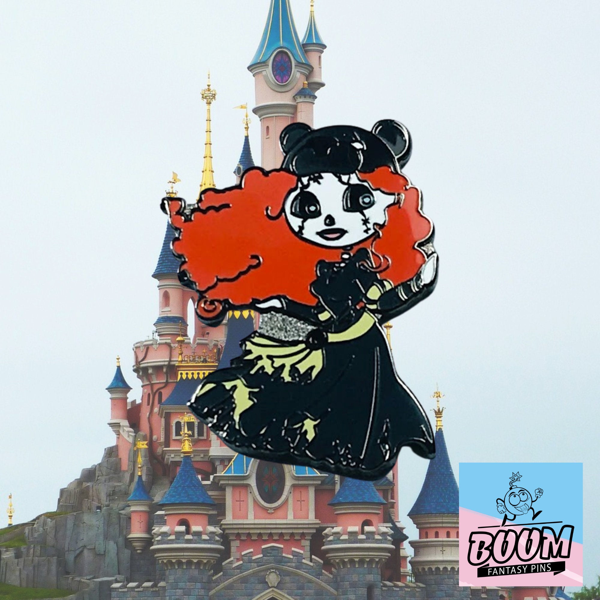 Pin – Mérida como zombi de Valiente – Disney Fantasy