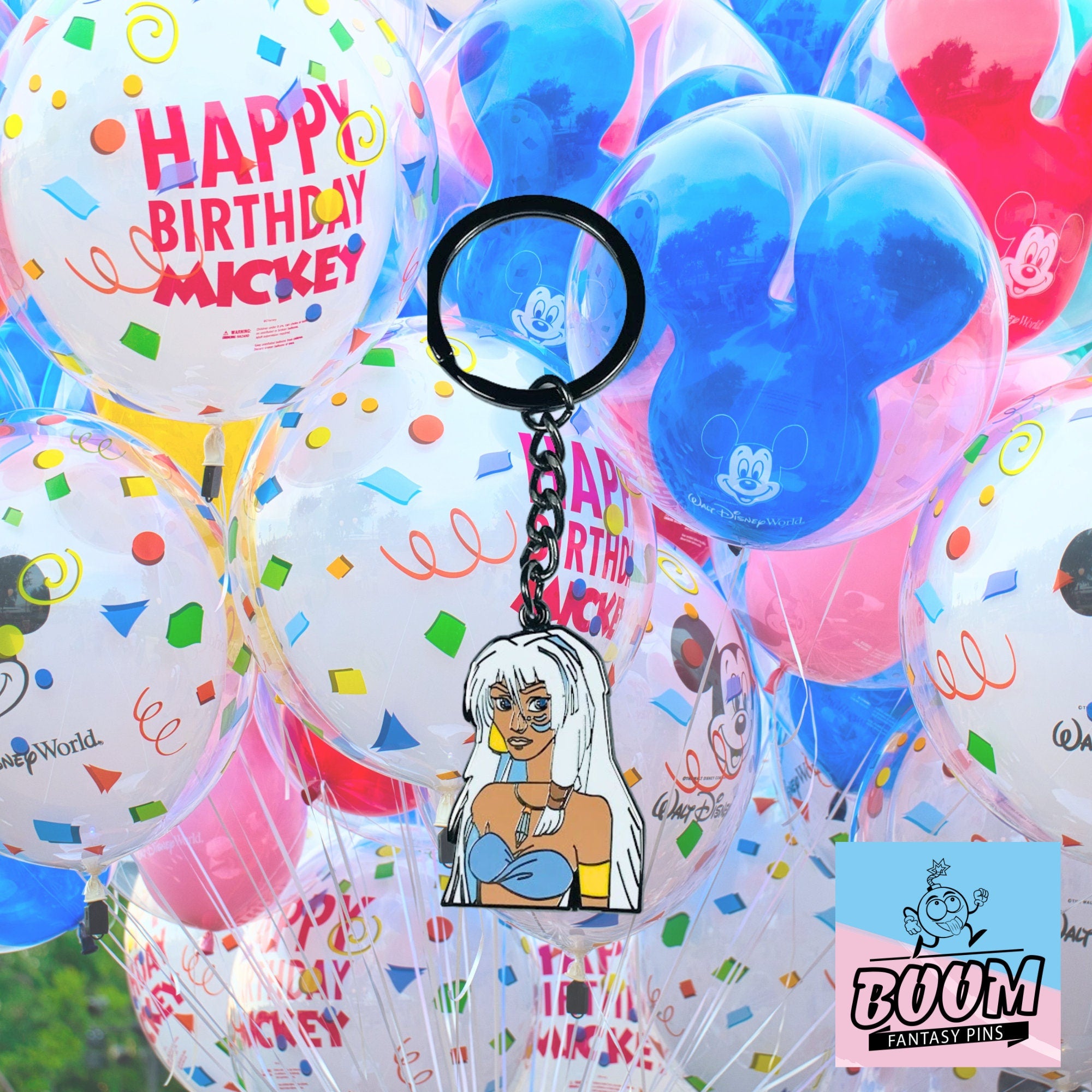 Llavero – Reina Kida de Atlantis: El Imperio Perdido – Disney Fantasy