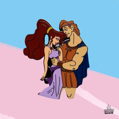 Pin – Hércules y Megara de Hércules – Disney Fantasy