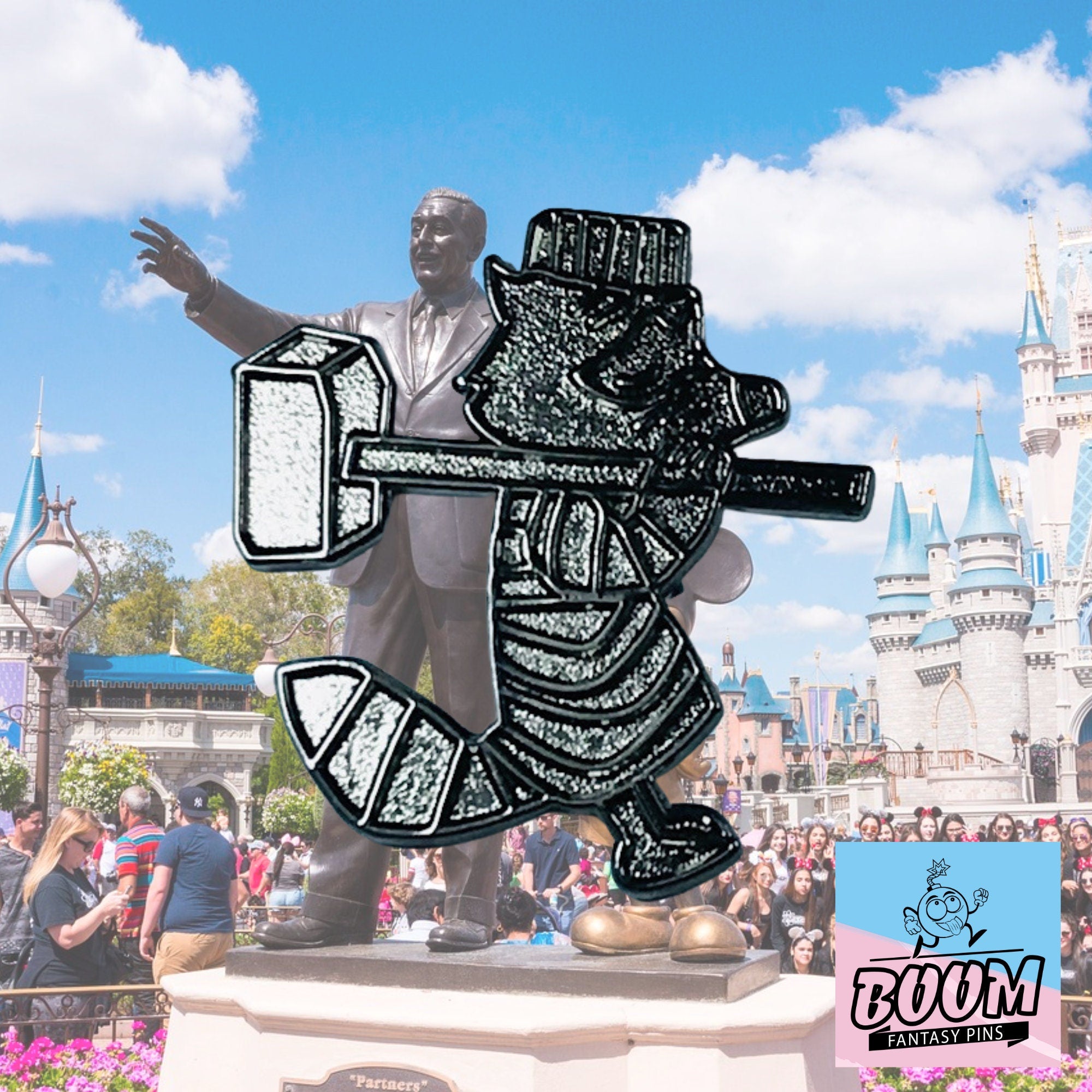 Pin – Mapache de Robin Hood – Disney Fantasy