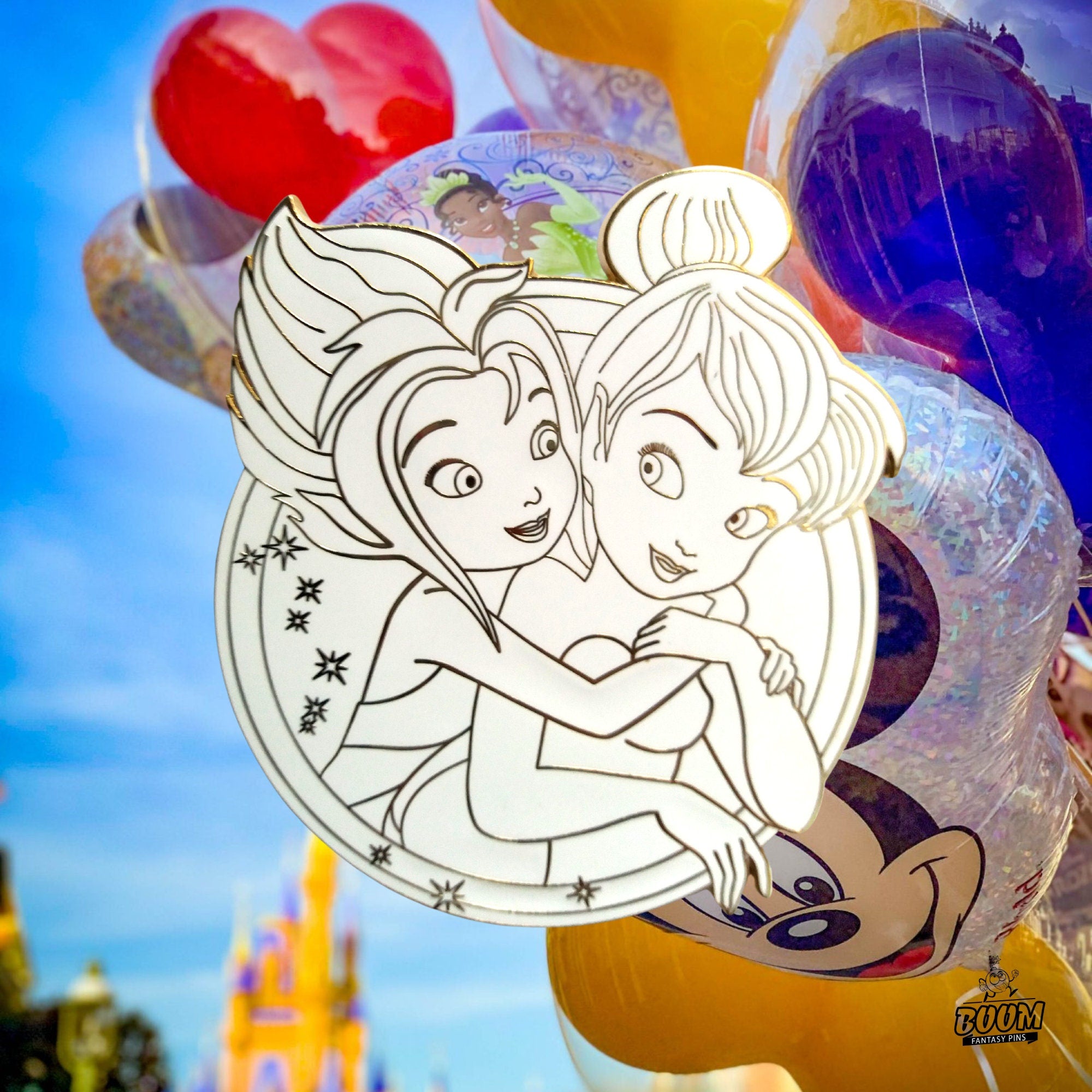 Pin's – Pervenche et Clochette de Peter Pan – Disney Fantasy