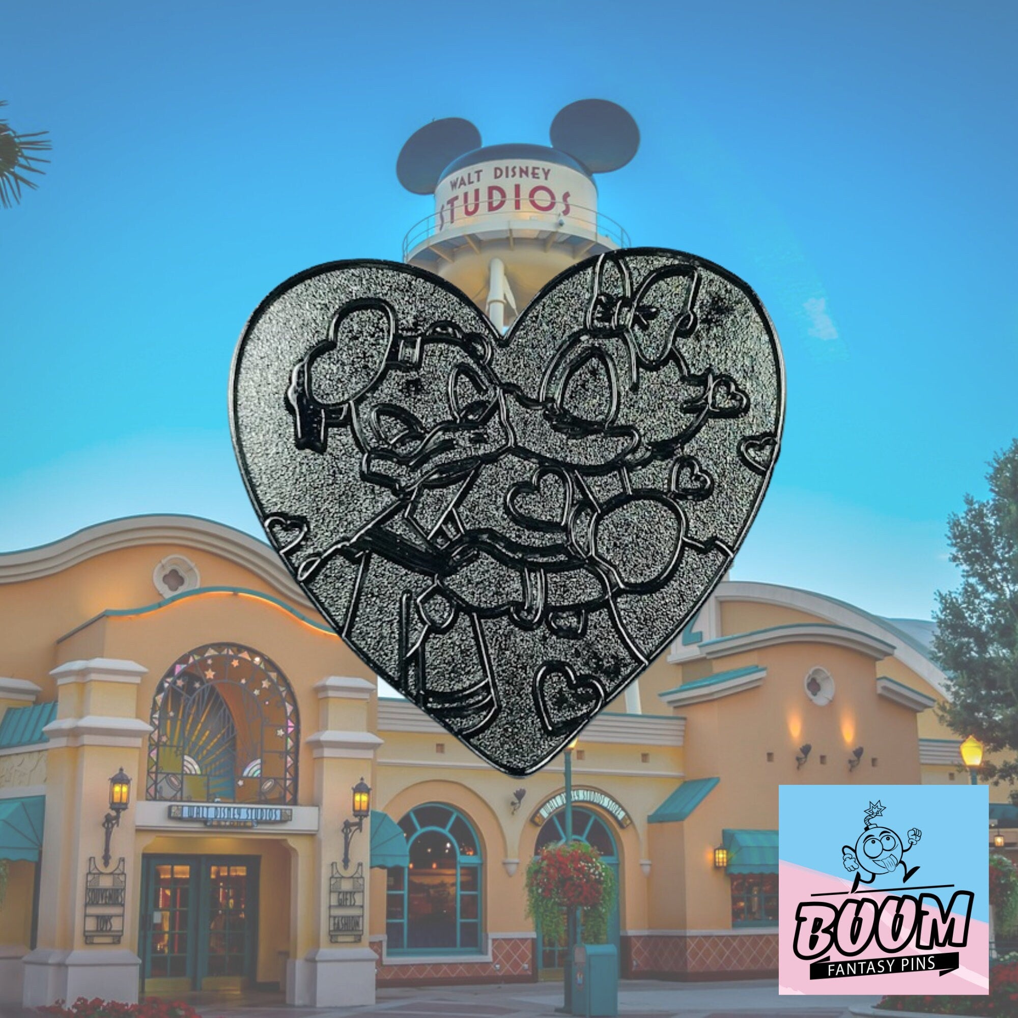 Pin – Pato Donald y Pato Daisy de El Sr. Pato sale – Disney Fantasy