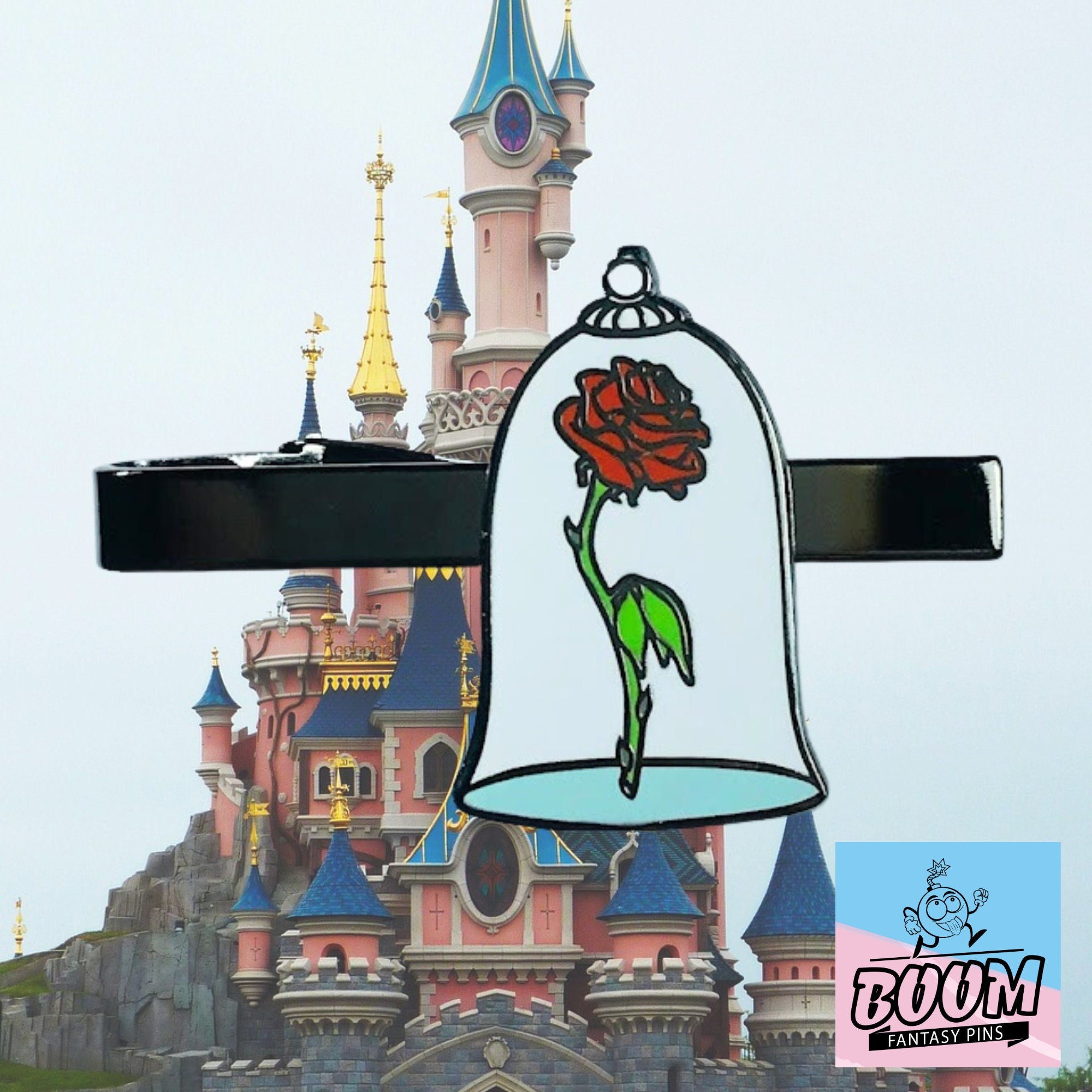 Pinza de corbata – Bella de La Bella y la Bestia – Disney Fantasy
