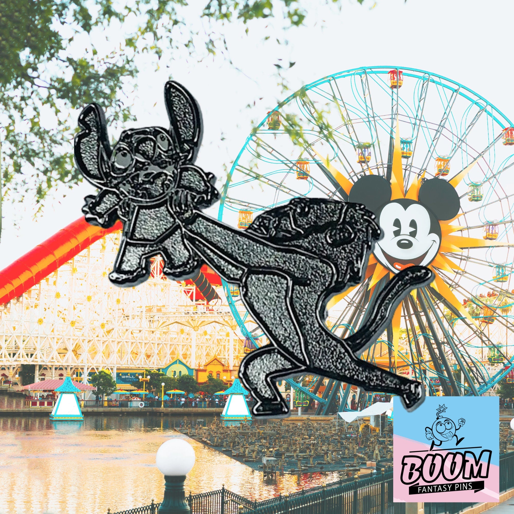 Épingle – Expérience 626 : Stitch avec Rafiki de Lilo &amp; Stitch – Disney Fantasy