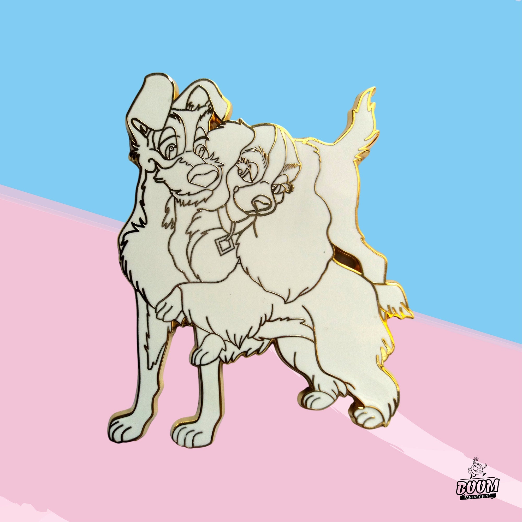 Pin – Lady and Tramp from Lady and the Tramp – Disney Fantasy