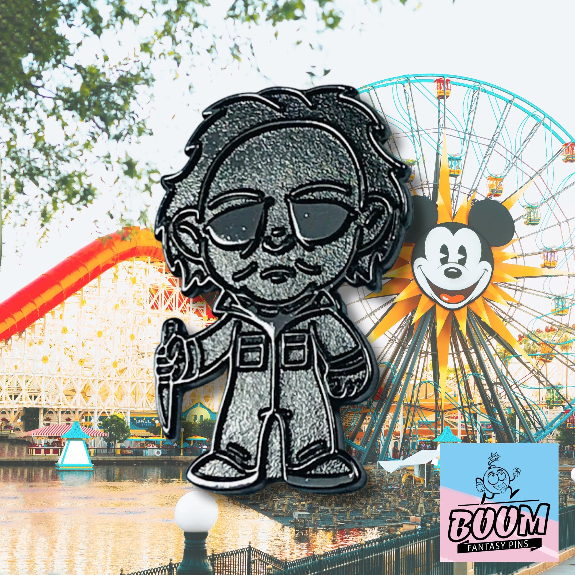 Pin de Michael Myers de Halloween – Franquicia de terror