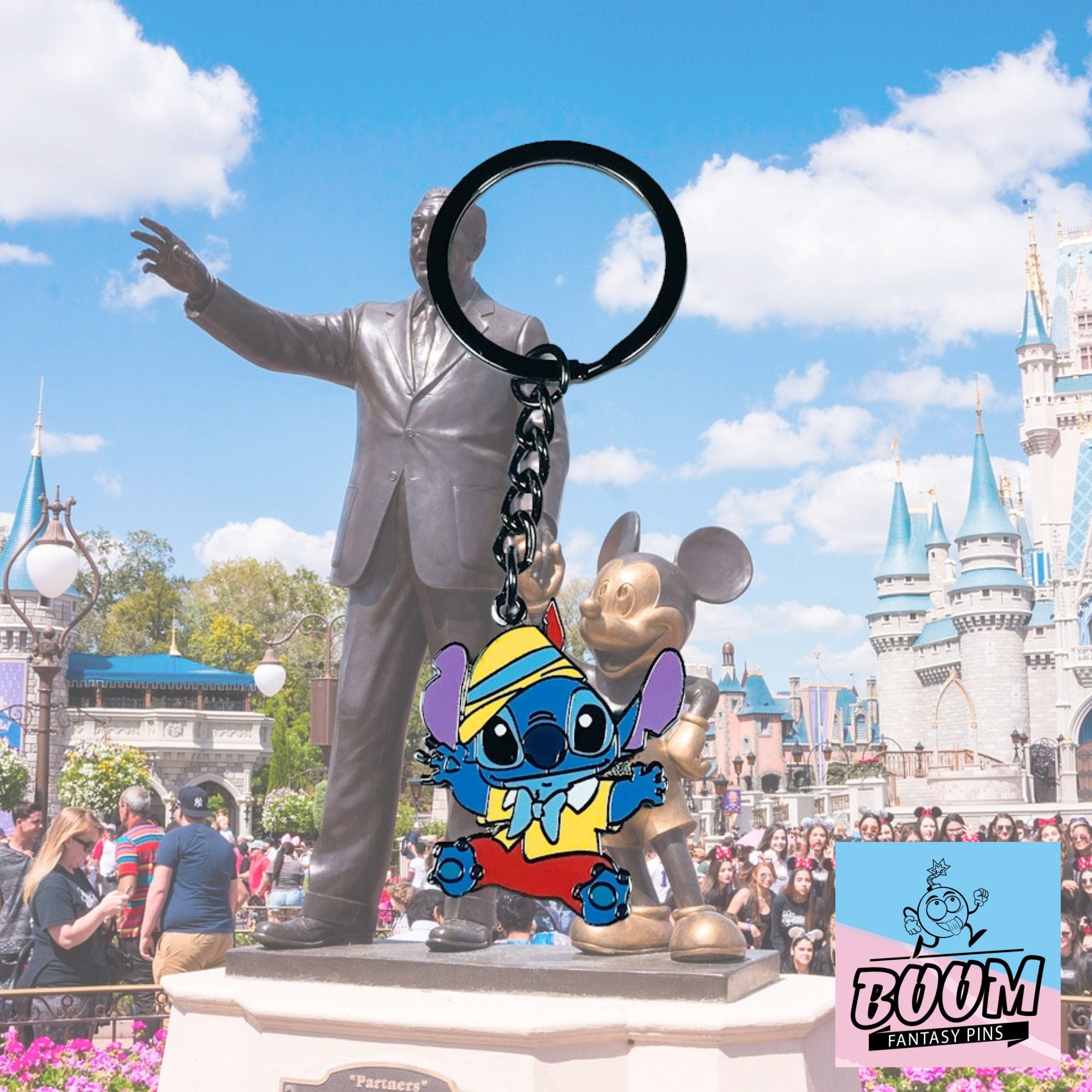 Porte-clés – Stitch Expérience 626 de Lilo &amp; Stitch – Disney Fantasy