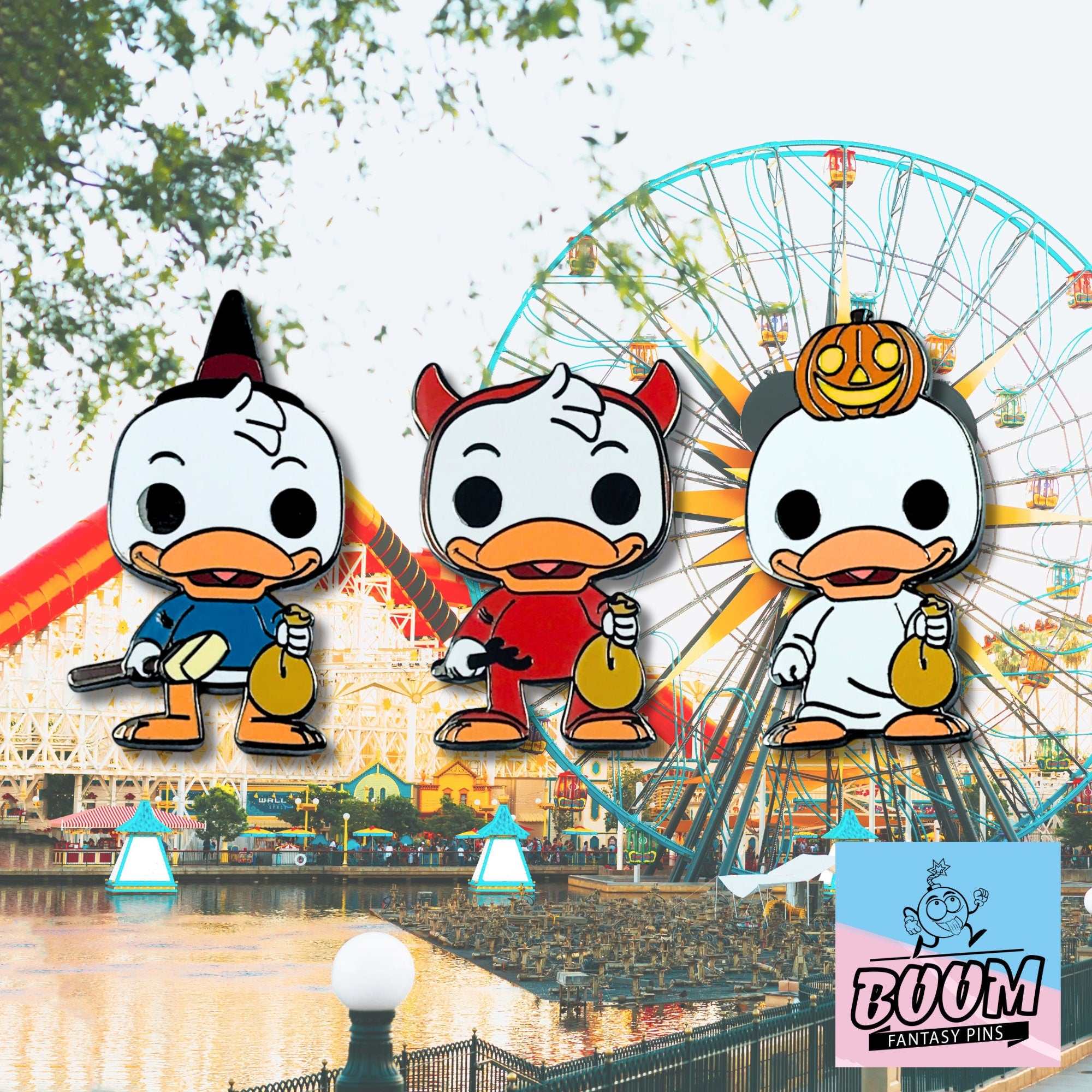 Pin's – Riri, Fifi et Loulou de Donald Duck – Disney Fantasy
