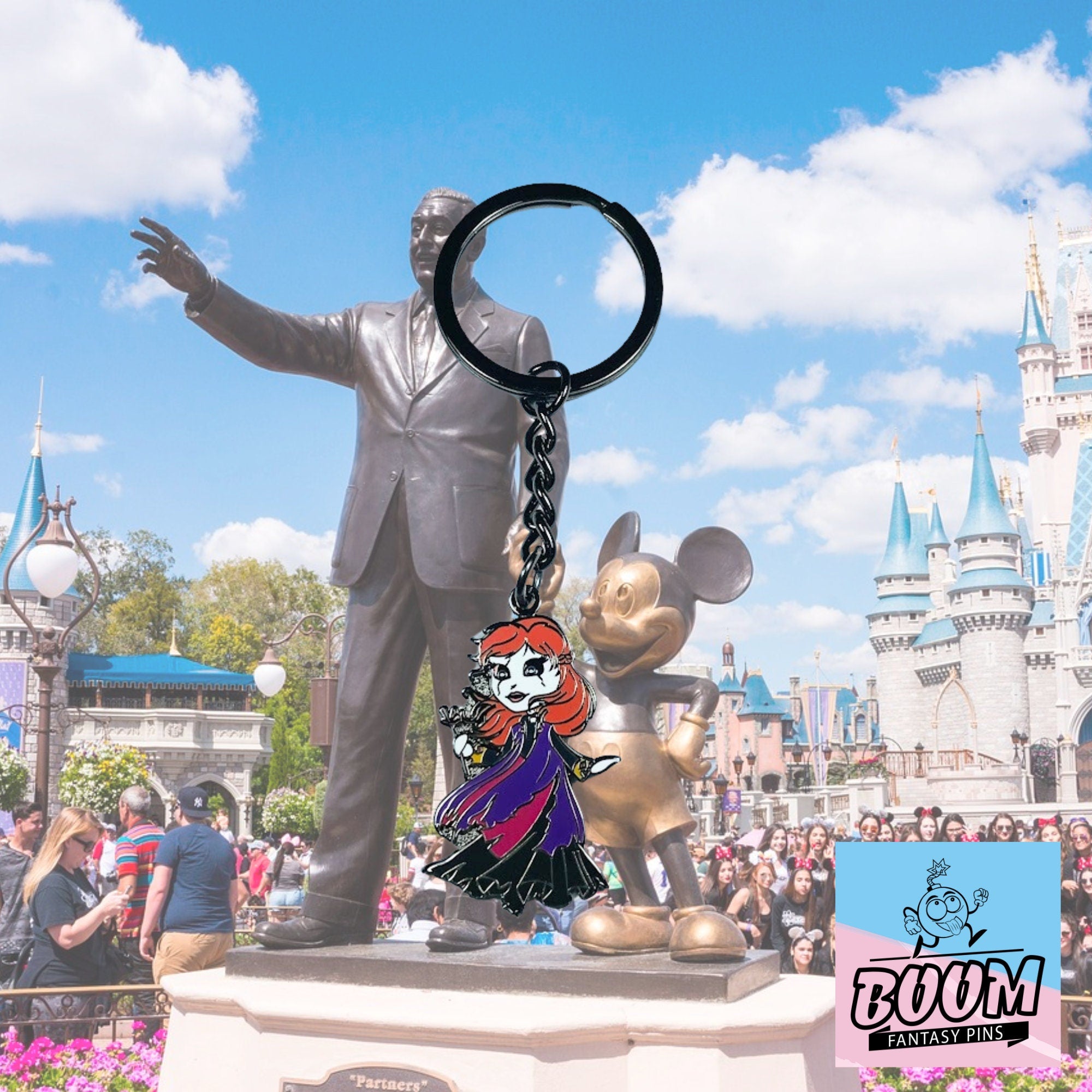 Llavero – Anna como Zombie de Frozen – Disney Fantasy