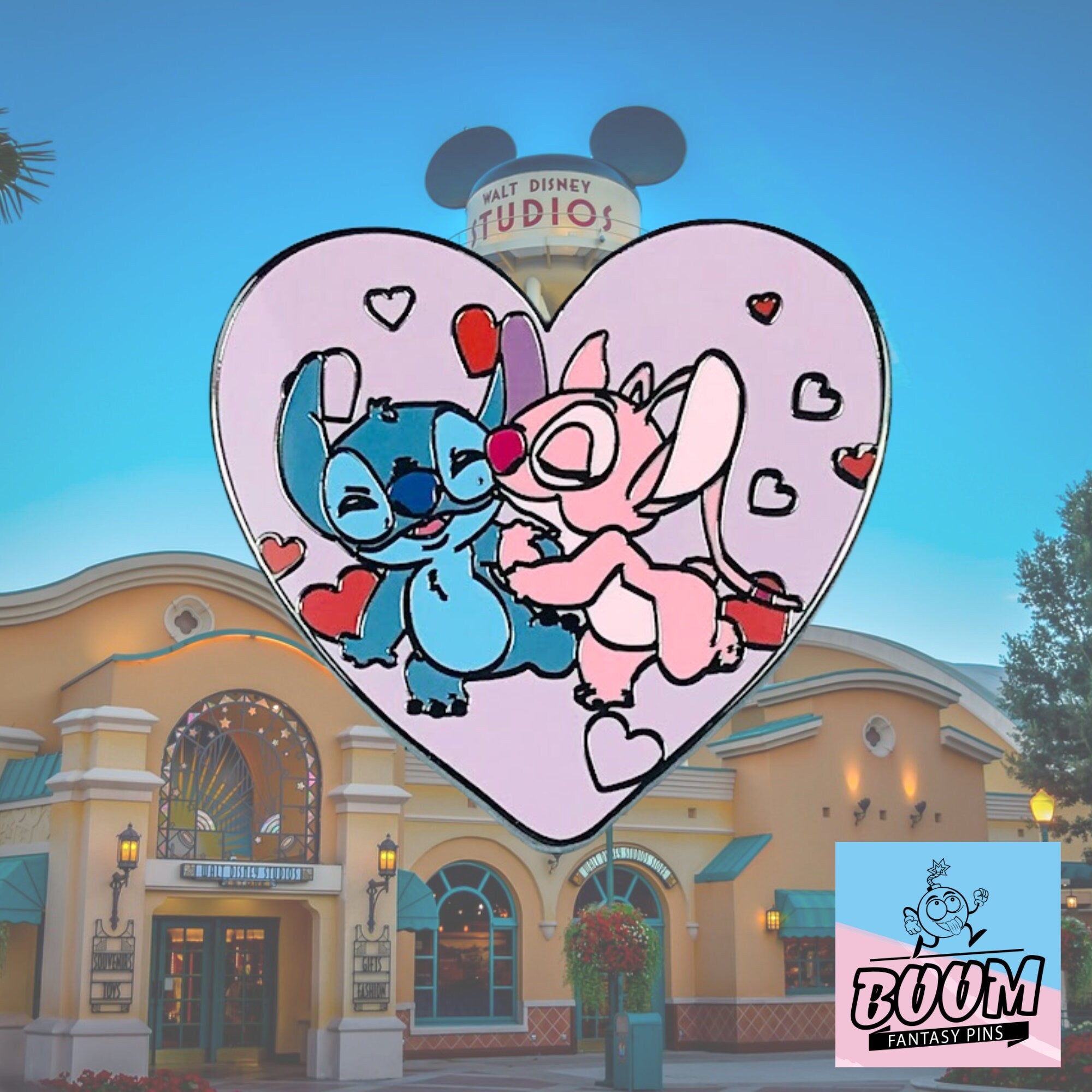 Pin – Stitch y Ángel de Lilo y Stitch – Disney Fantasy