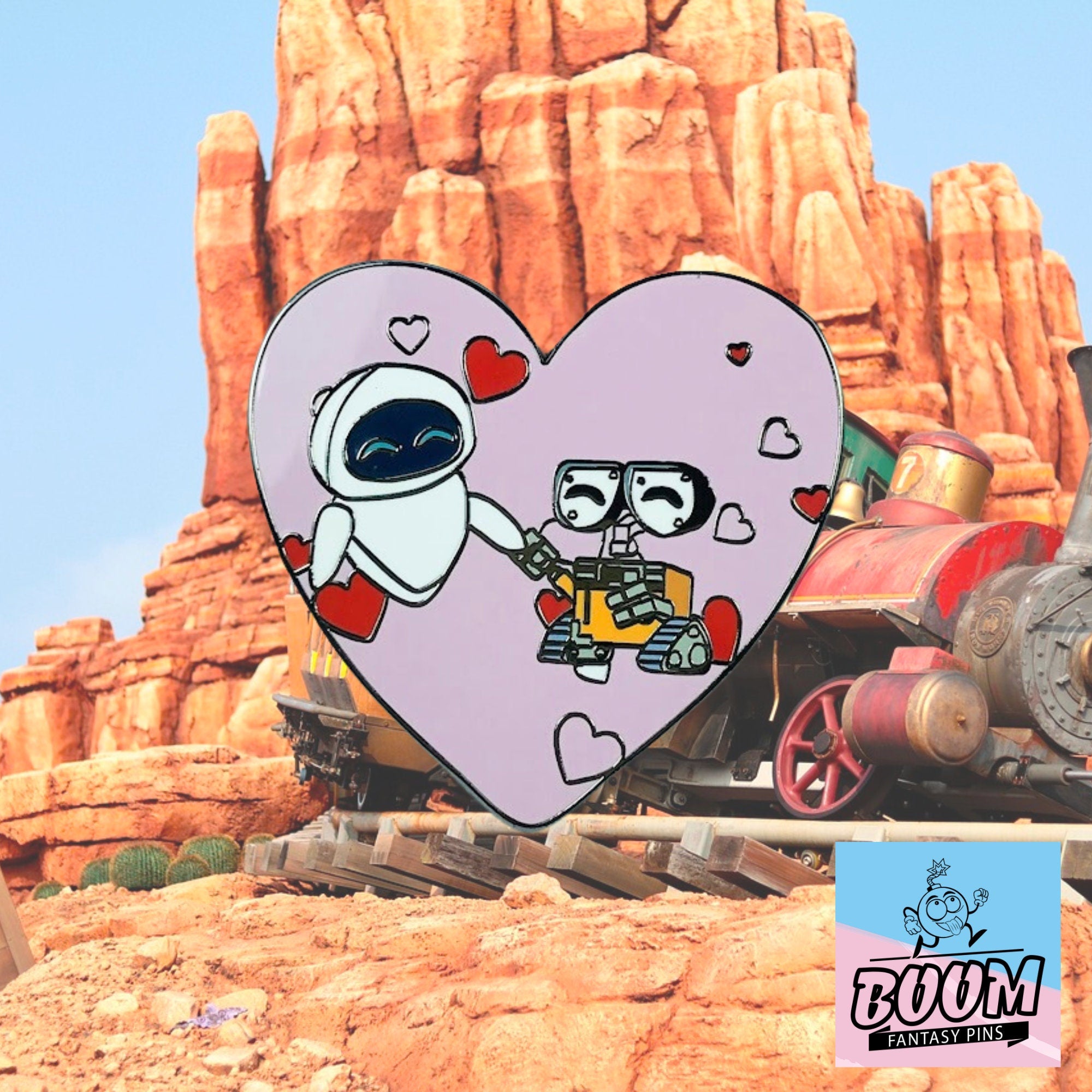 Pin – WALL-E y EVA de WALL-E – Disney Fantasy