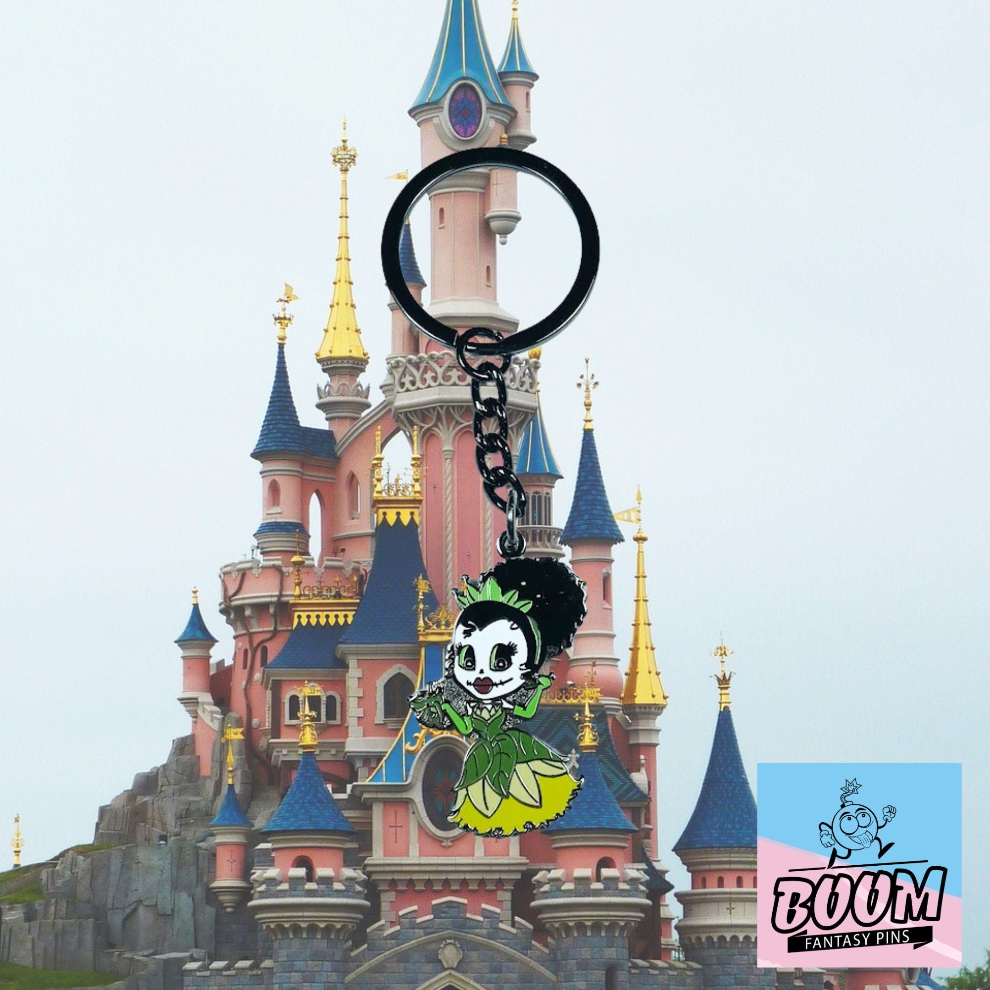 Llavero – Tiana y el Sapo de La Princesa y el Sapo – Disney Fantasy