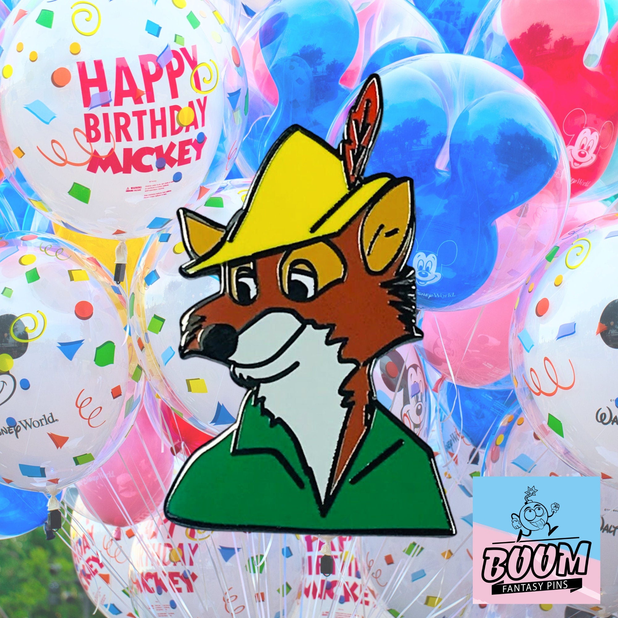 Pin – Monsieur Hood from Robin Hood Adventure – Disney Fantasy