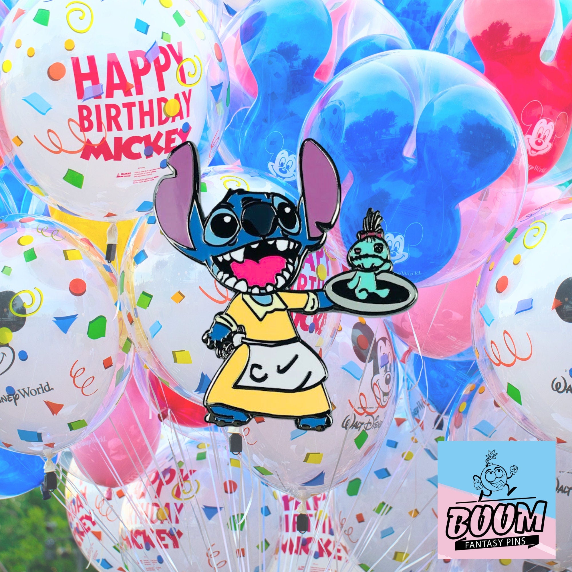 Pin – Experimento 626 Punto con trapos de Lilo y Stitch – Disney Fantasy