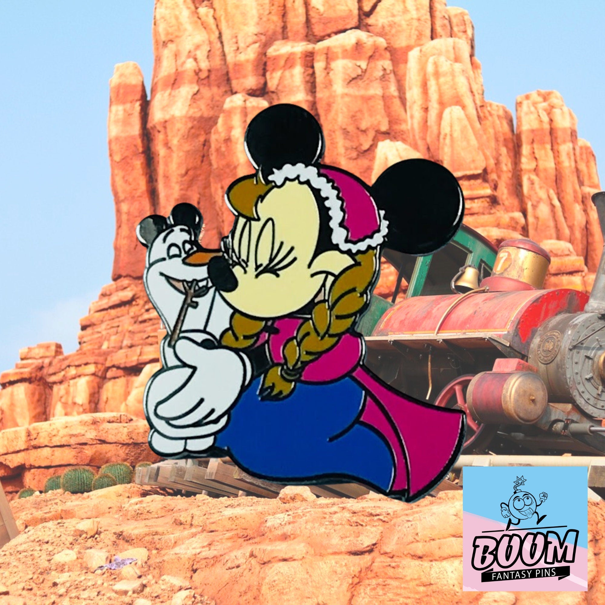 Pin – Minnie Mouse como Anna de Frozen – Disney Fantasy