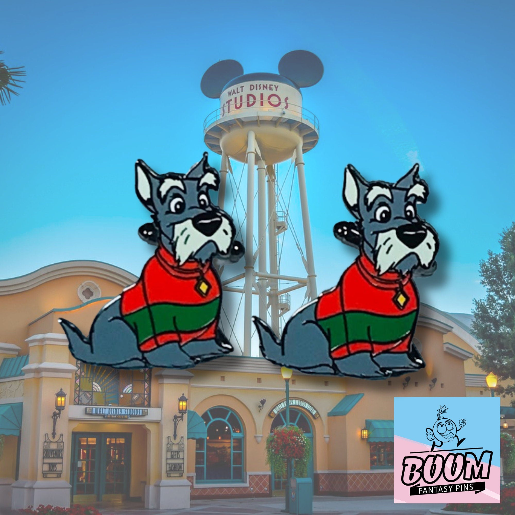 Gemelos – Jock de La Dama y el Vagabundo – Disney Fantasy