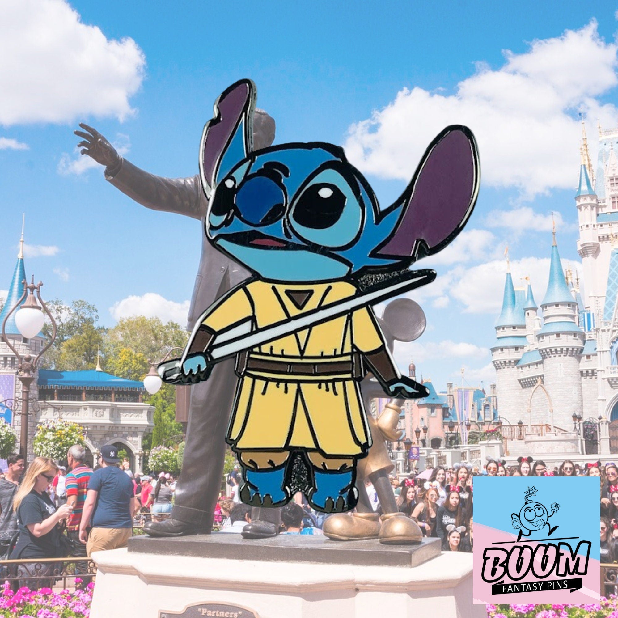 Pin – Stitch como Rey de Lilo y Stitch – Disney Fantasy