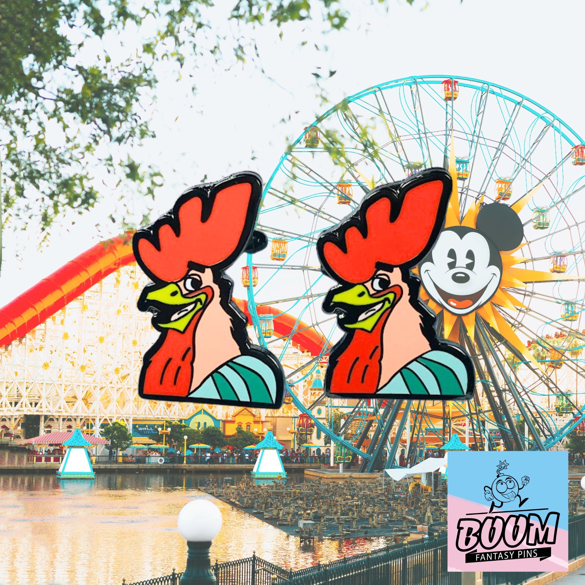 Cufflinks – Alan-a-Dale from Robin Hood – Disney Fantasy