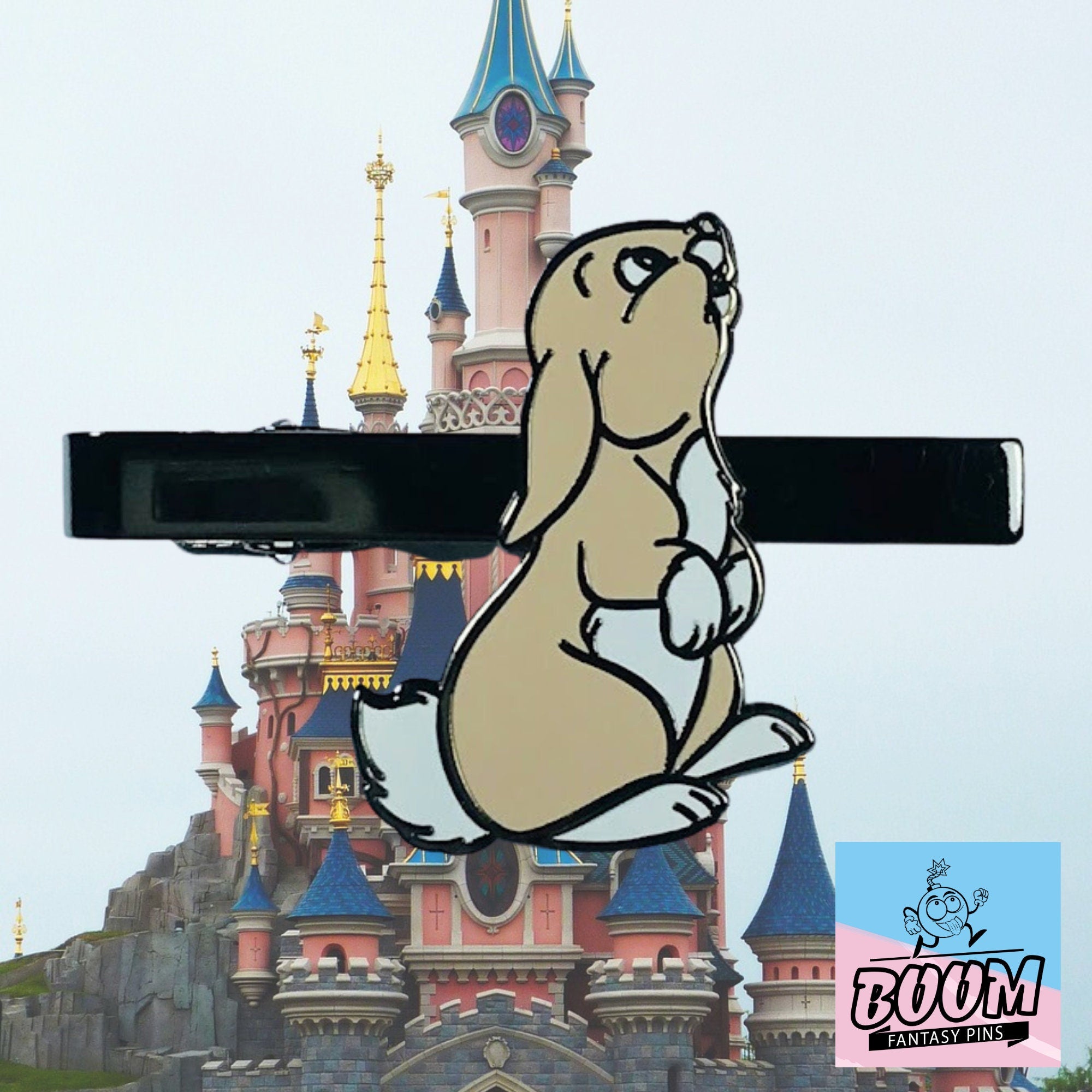 Pinza de corbata – Tambor de Bambi – Disney Fantasy