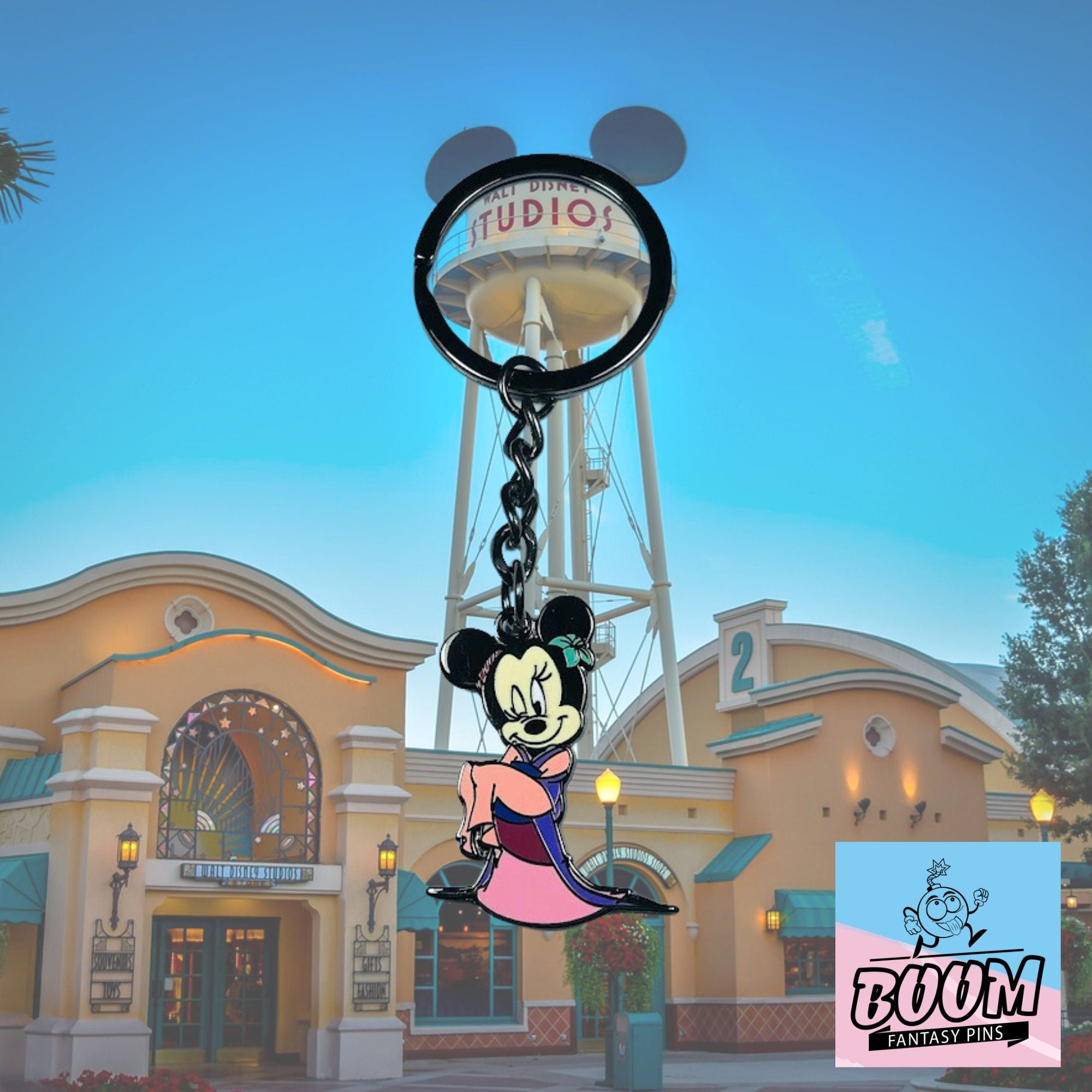 Llavero – Minnie Mouse como Mulan de Mulan – Disney Fantasy