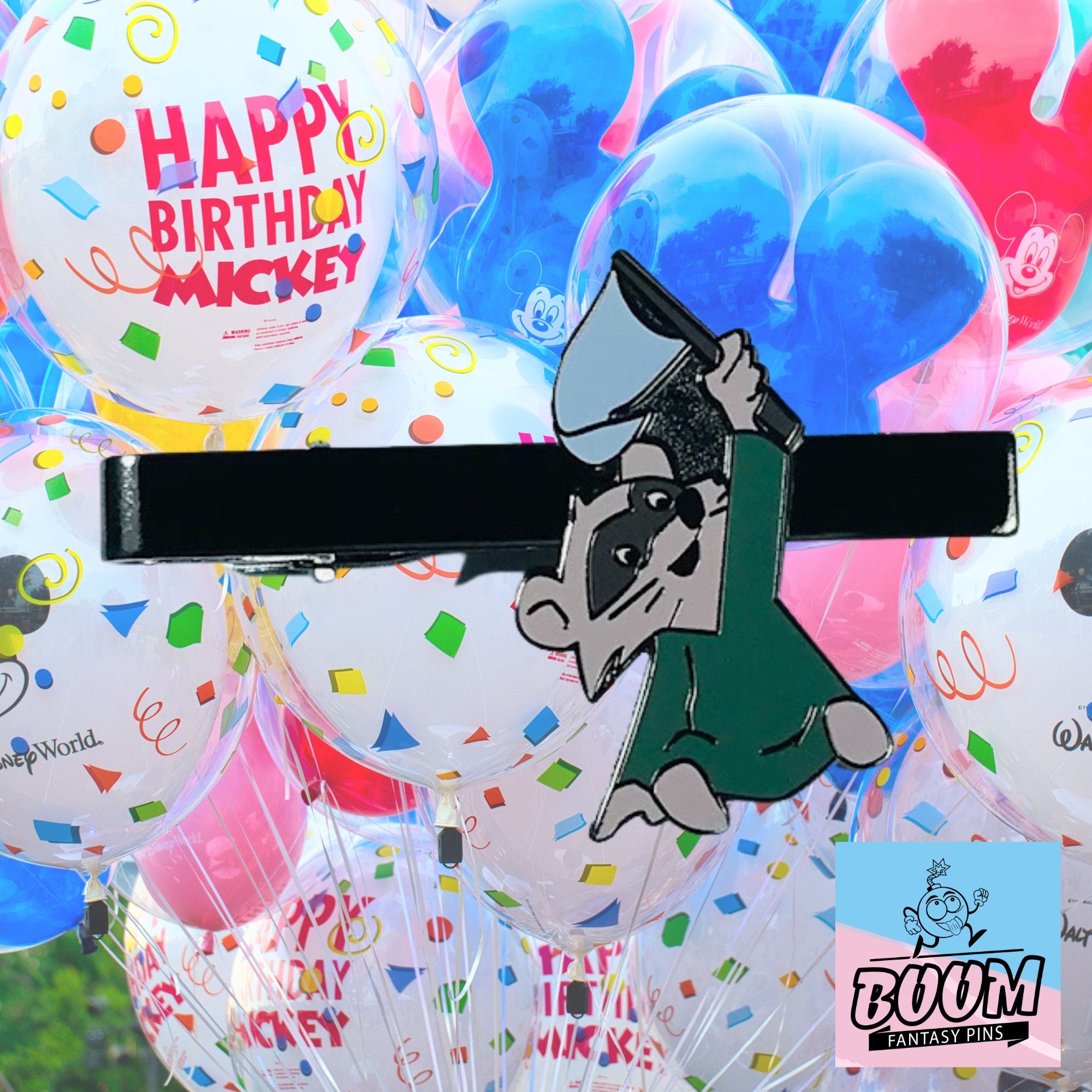 Pinza de corbata – Mapache de bandera azul de Robin Hood – Disney Fantasy