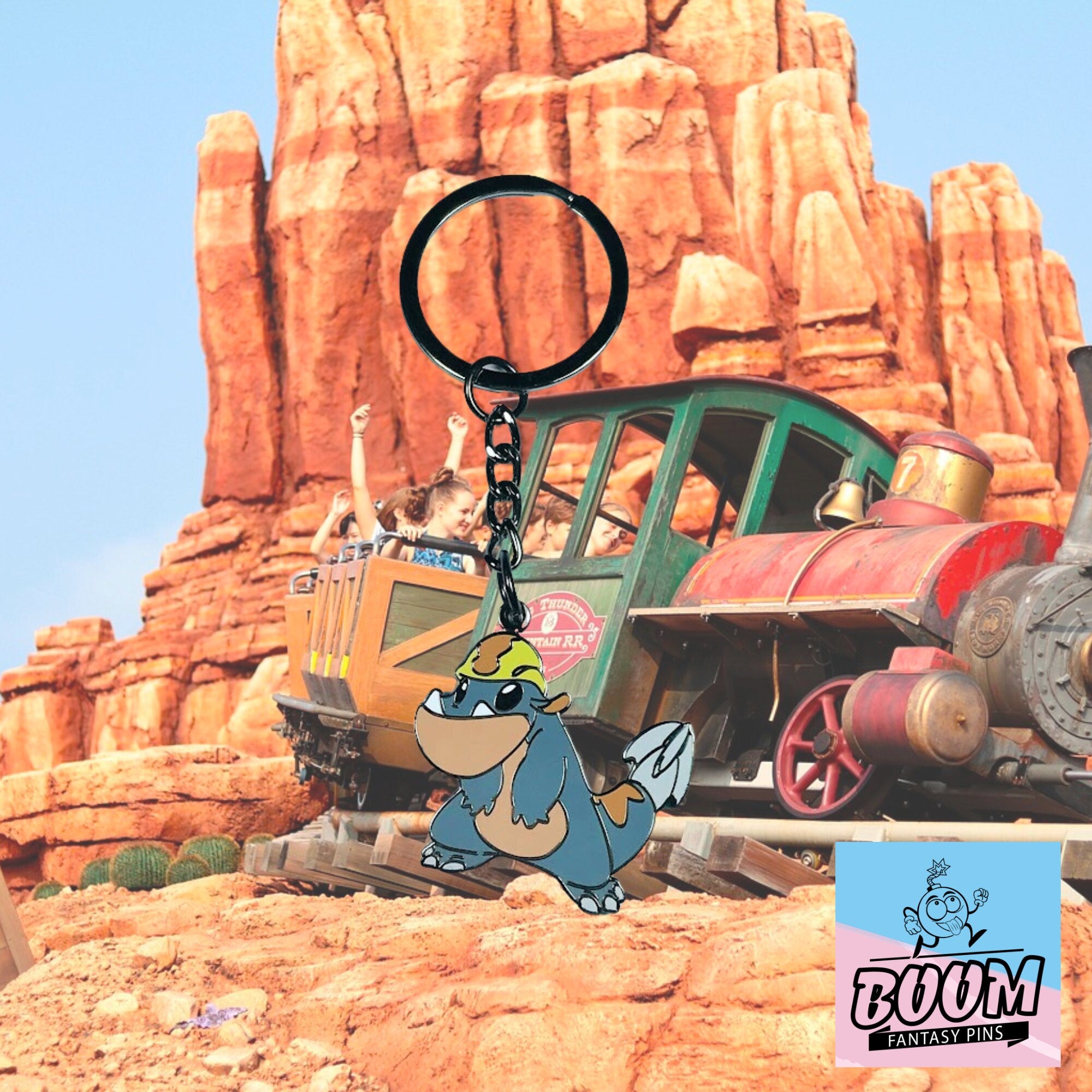 Llavero – Experimento Derrick 566 de Lilo &amp; Stitch – Disney Fantasy