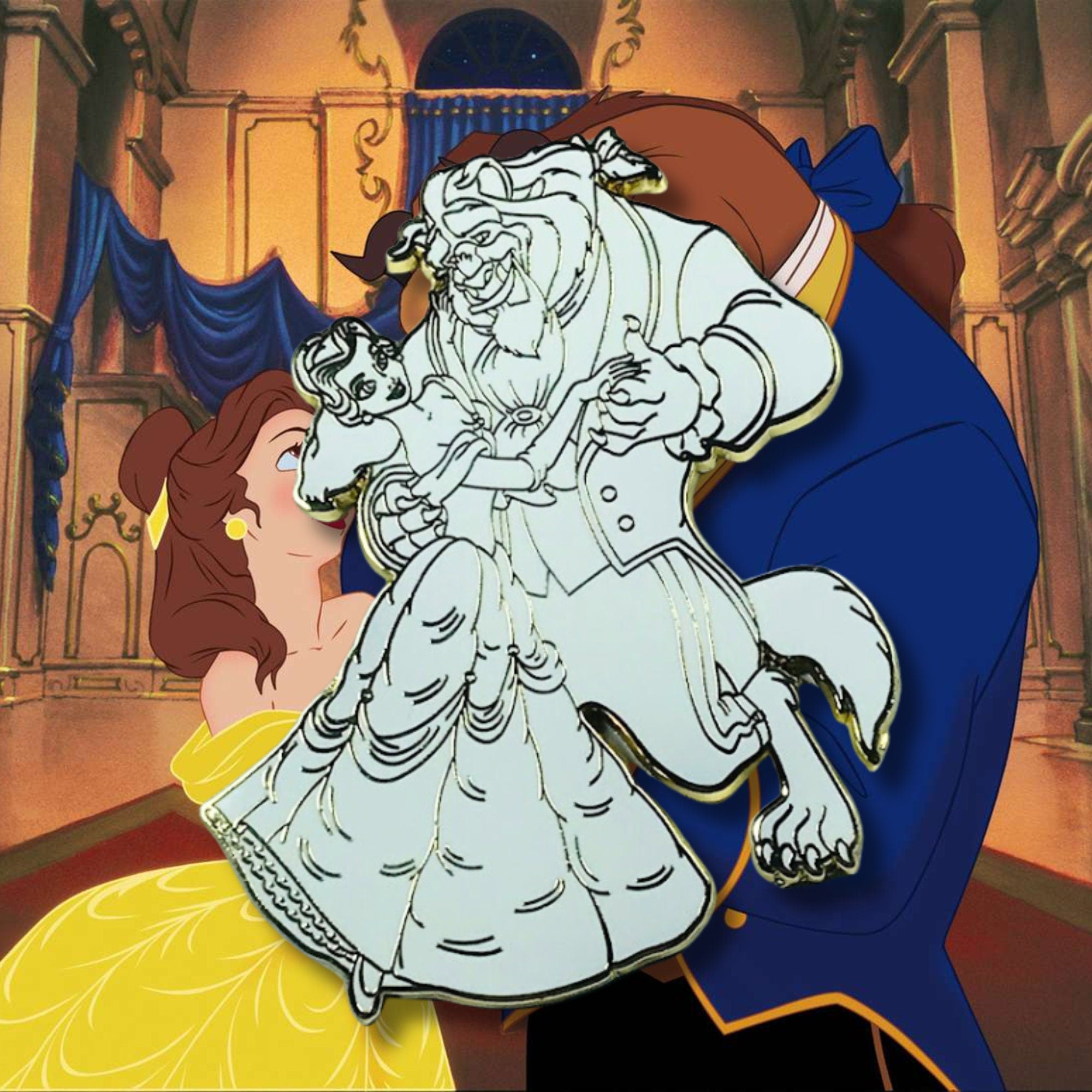 Pin – Bella de La Bella y la Bestia – Disney Fantasy