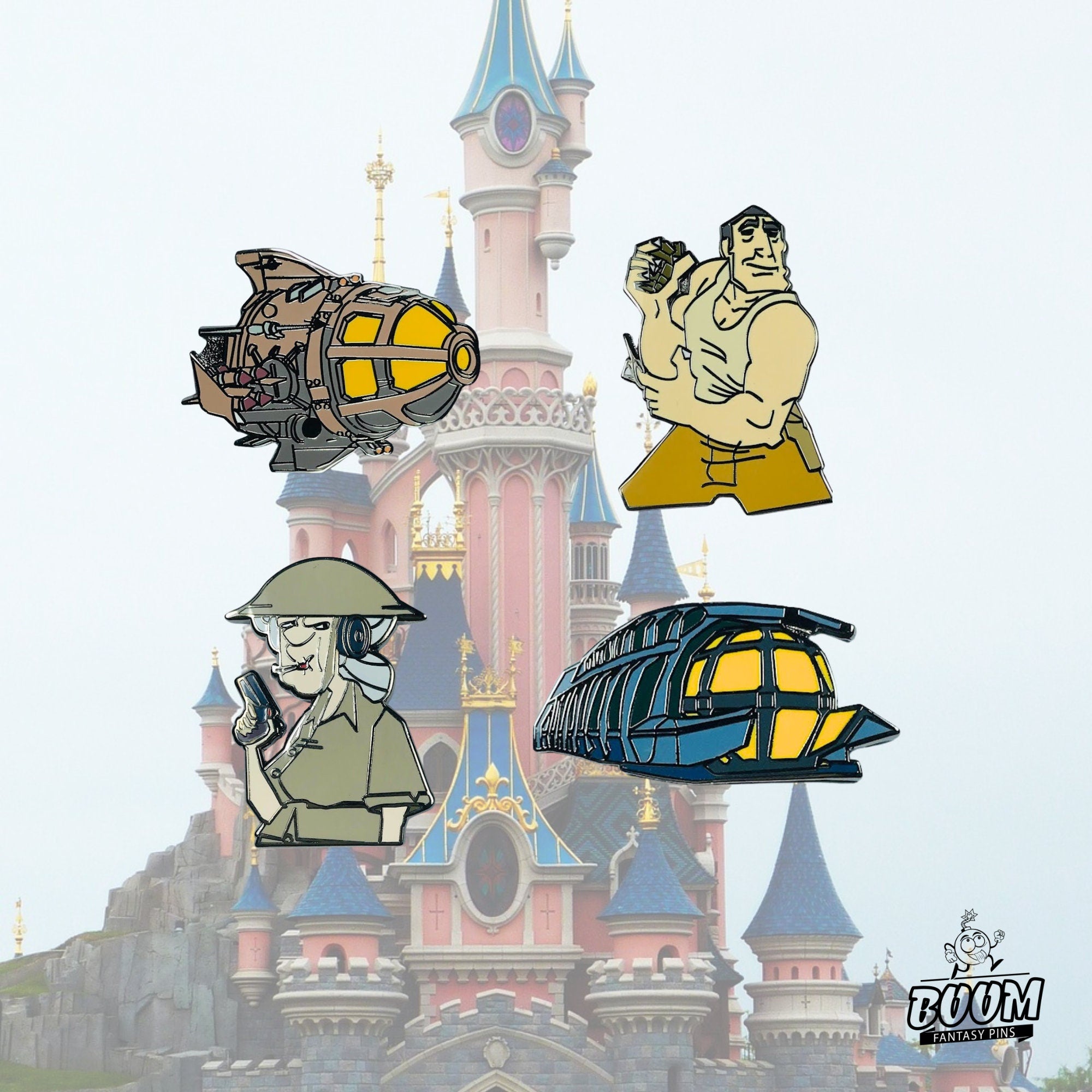 Pin – Wilhelmina from Atlantis The Lost Empire – Disney Fantasy