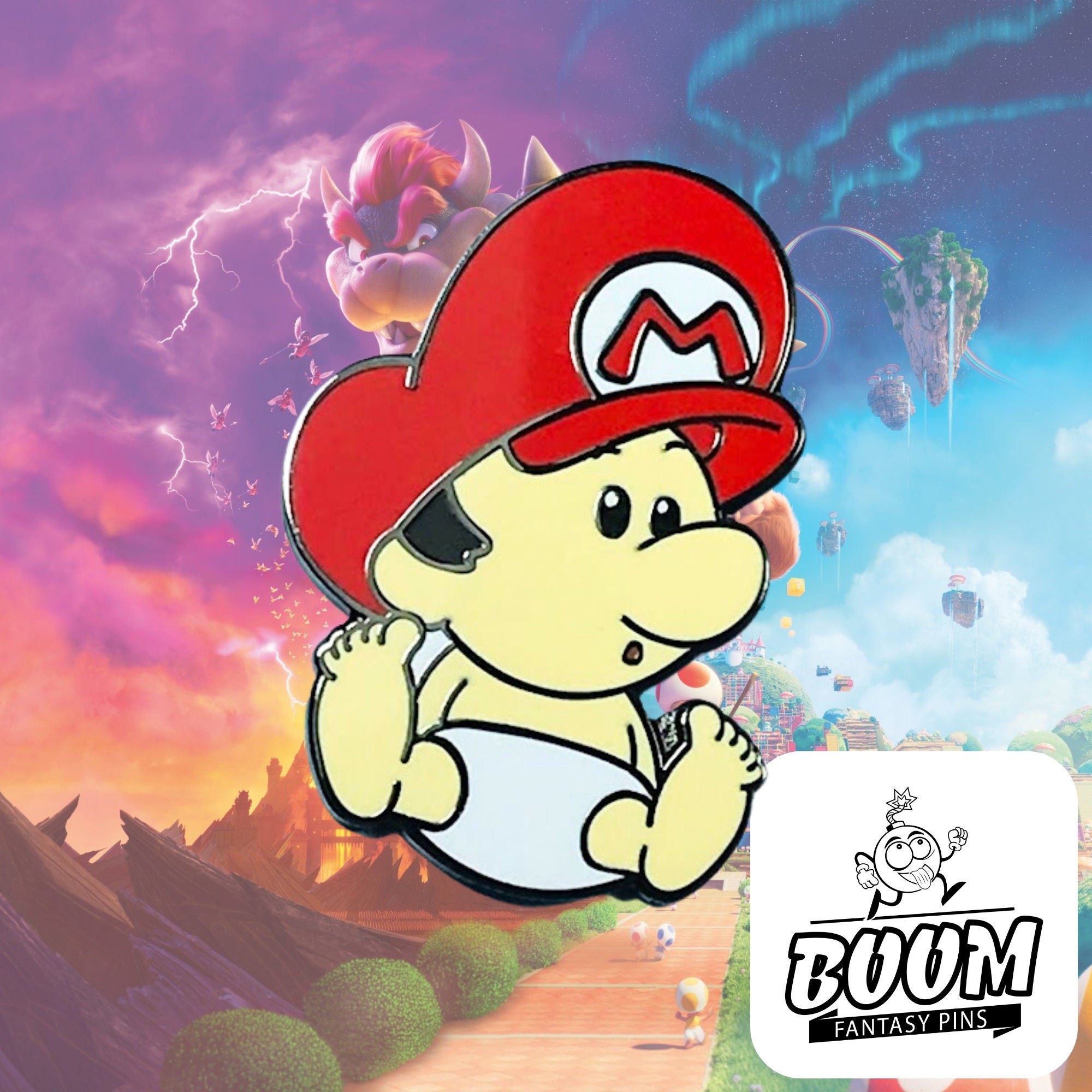 Pin's – Mario de Super Mario Bros – Franchise Nintendo