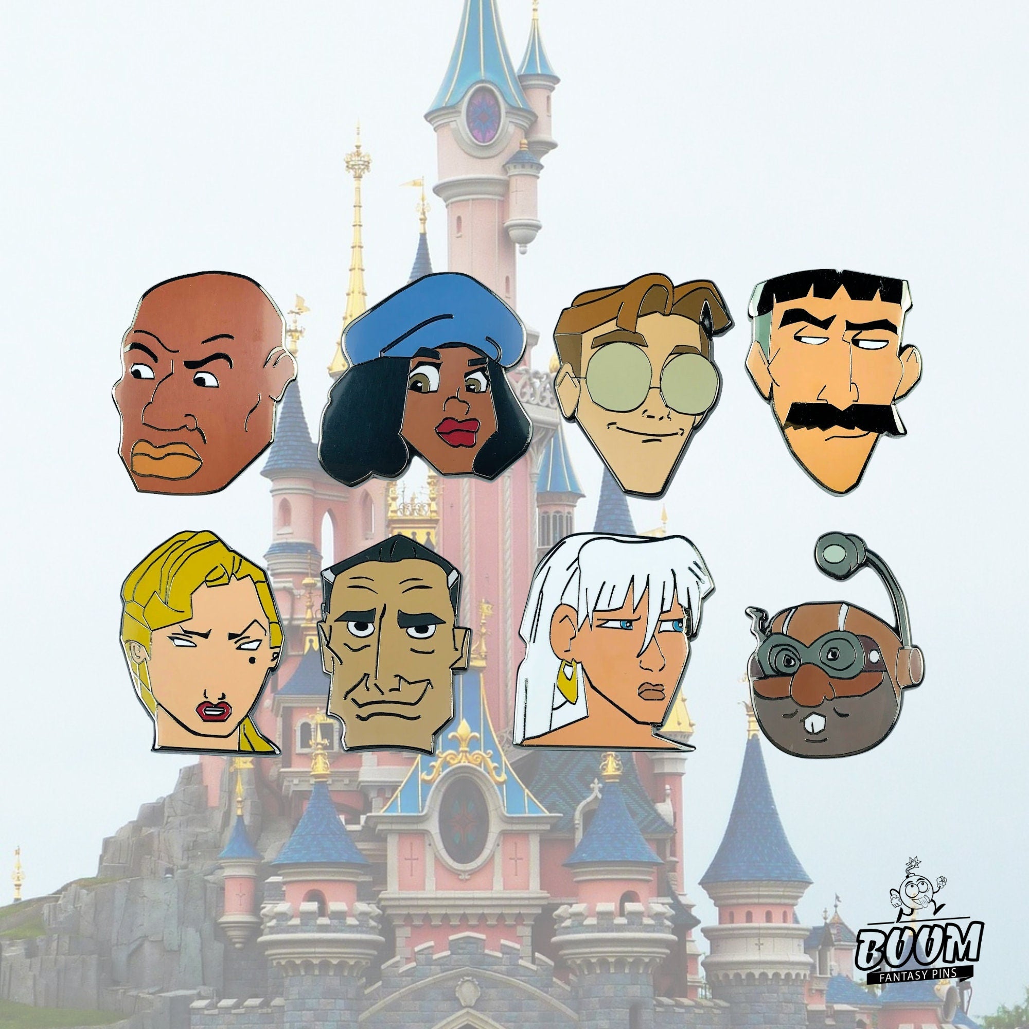 Pin's – Princesse Kida d'Atlantide, l'empire perdu – Disney Fantasy