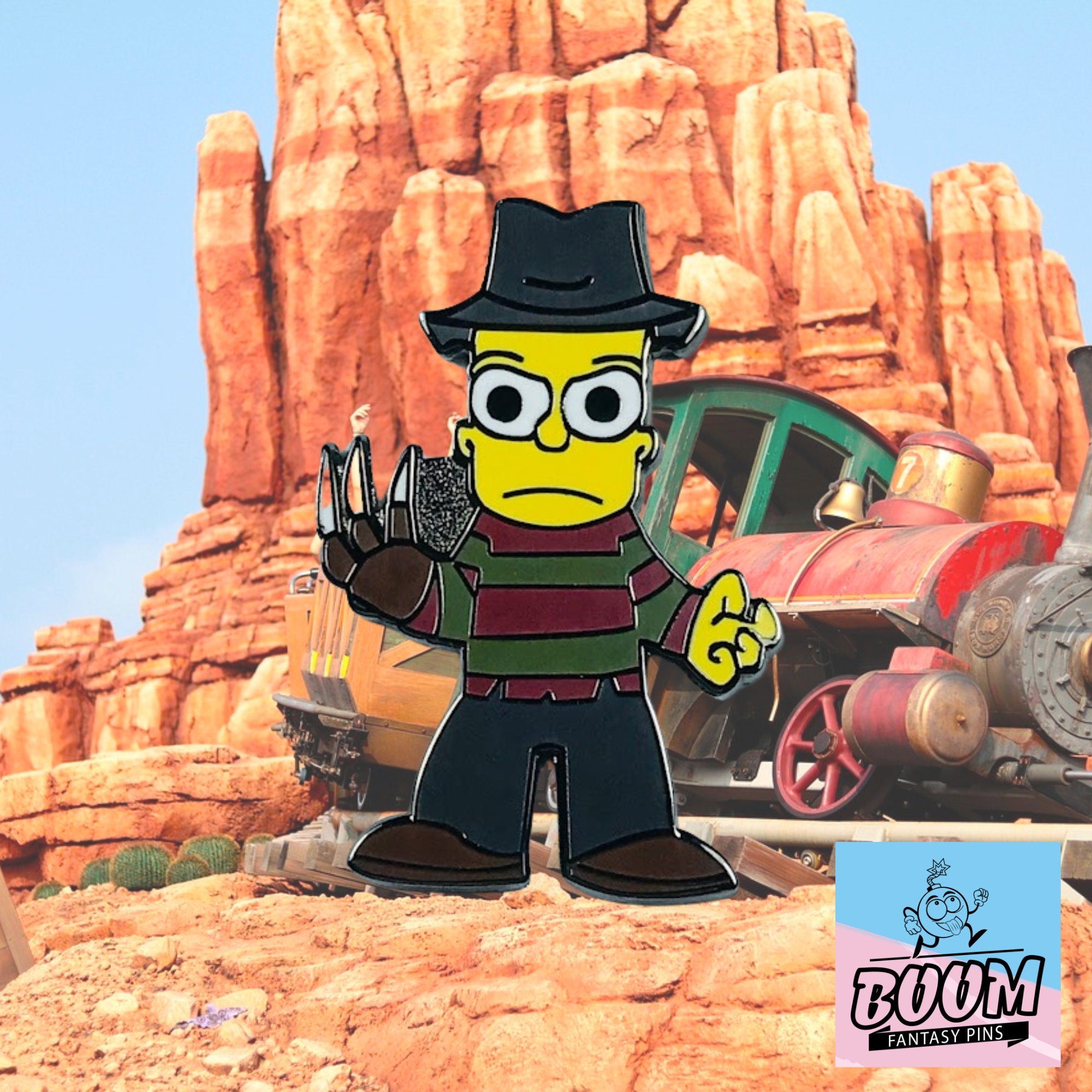 Pin's – Bart Simpson des Simpson – Disney Fantasy