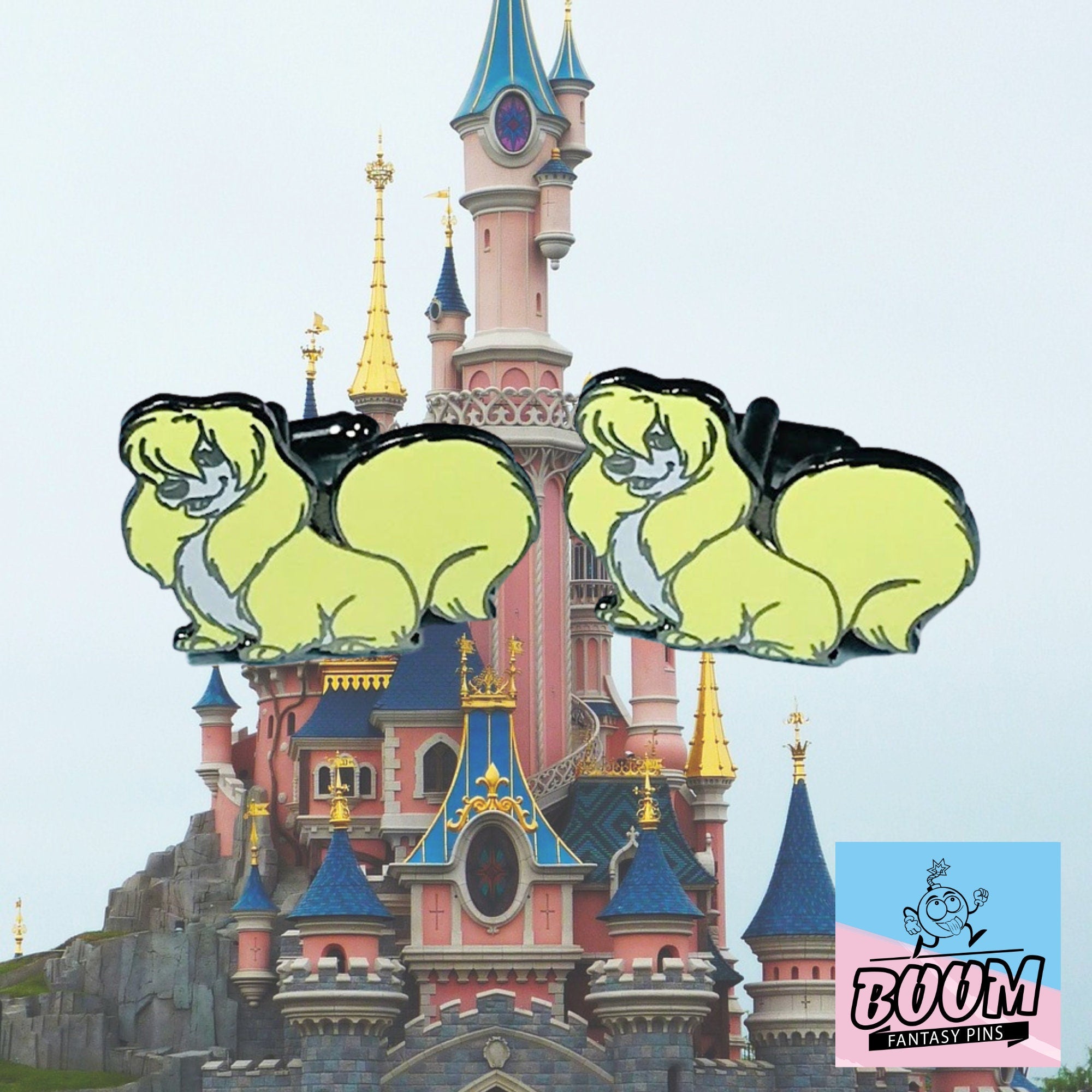 Boutons de manchette – Peg de La Belle et le Clochard – Disney Fantasy