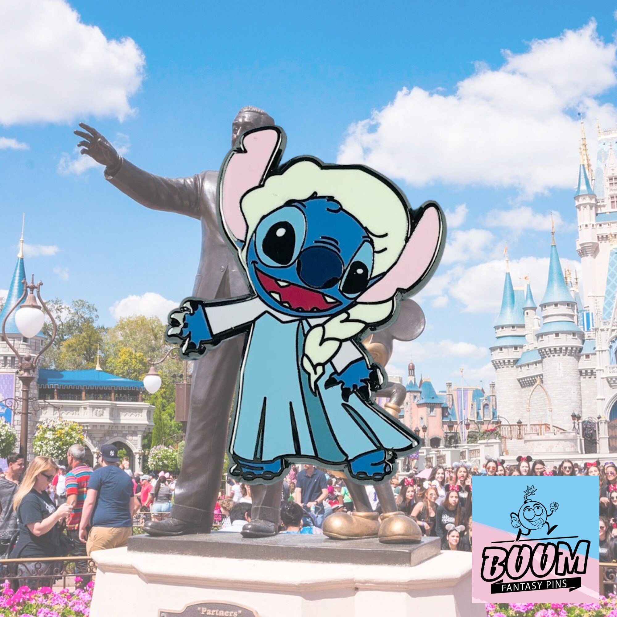 Pin – Stitch como Elsa de Lilo y Stitch – Disney Fantasy