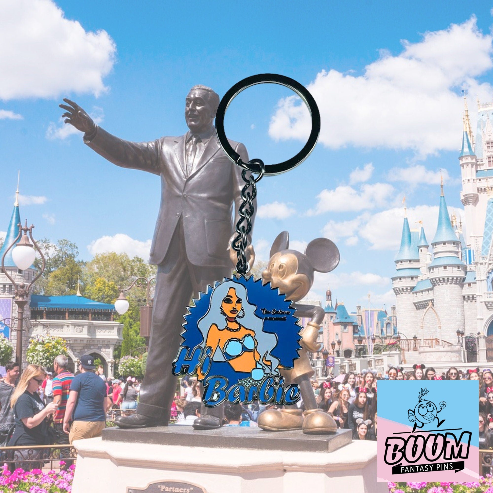 Porte-clés – Barbie Sirène de Barbie – Disney Fantasy