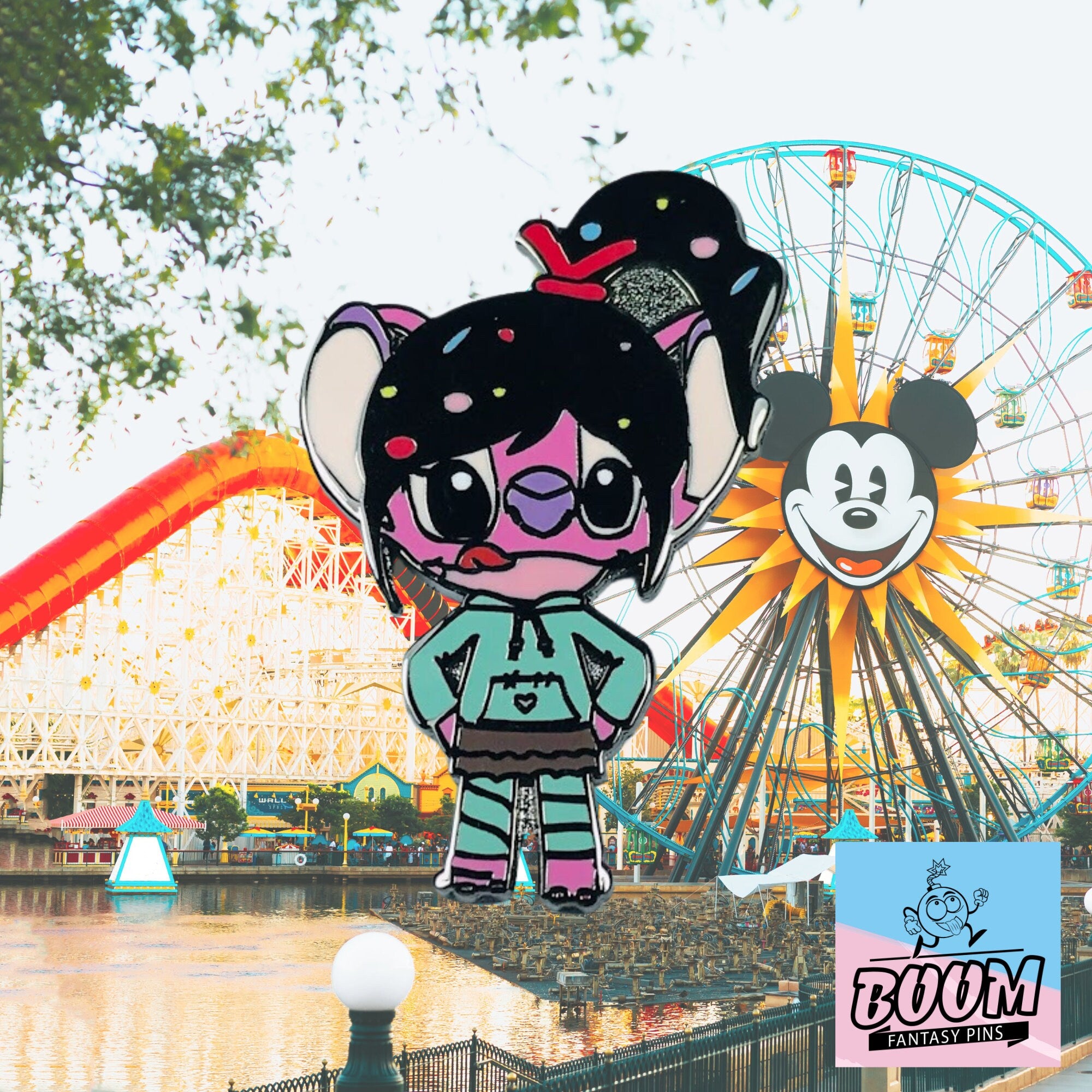 Pin – Angel as Vanellope Von Scheweetz from Lilo & Stitch – Disney Fantasy