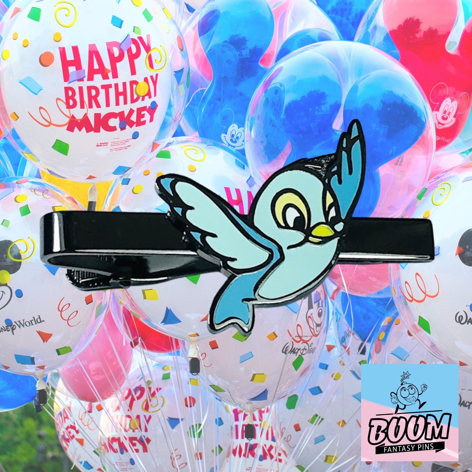 Pinza de corbata – Bambi y Bluebird de Bambi – Disney Fantasy