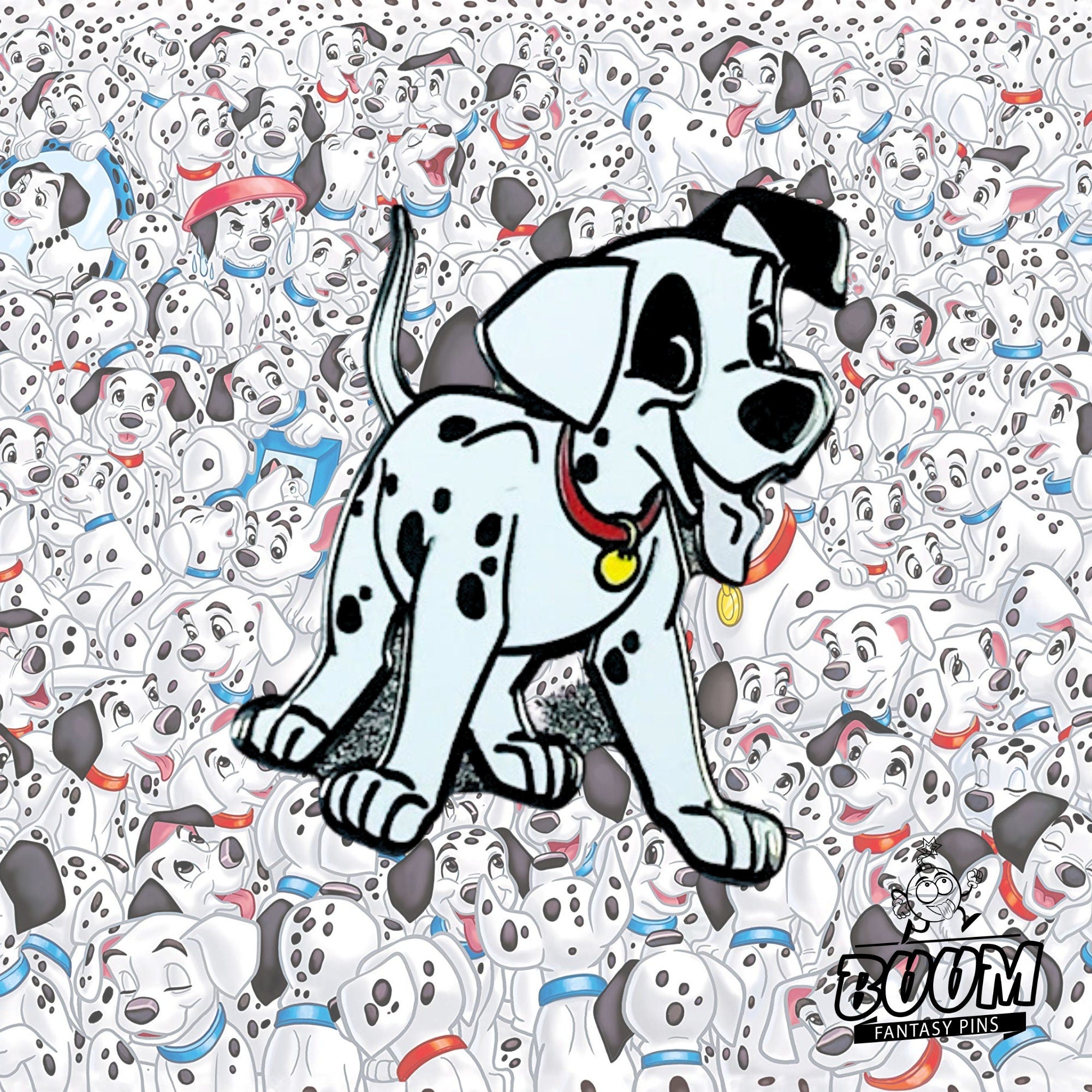 Pin bicolor de 101 dálmatas – Disney Fantasy