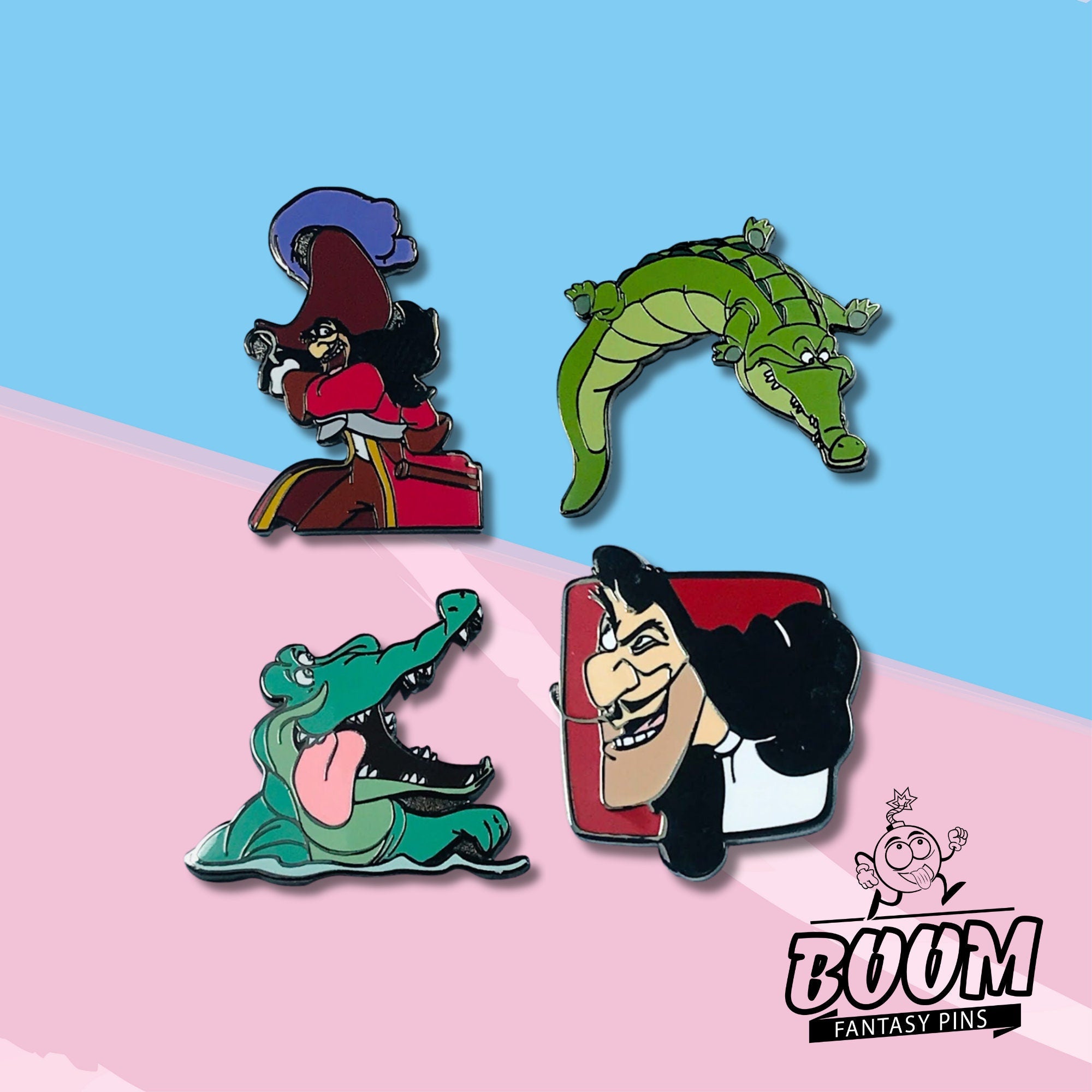 Pin's – Capitaine Crochet de Peter Pan – Disney Fantasy