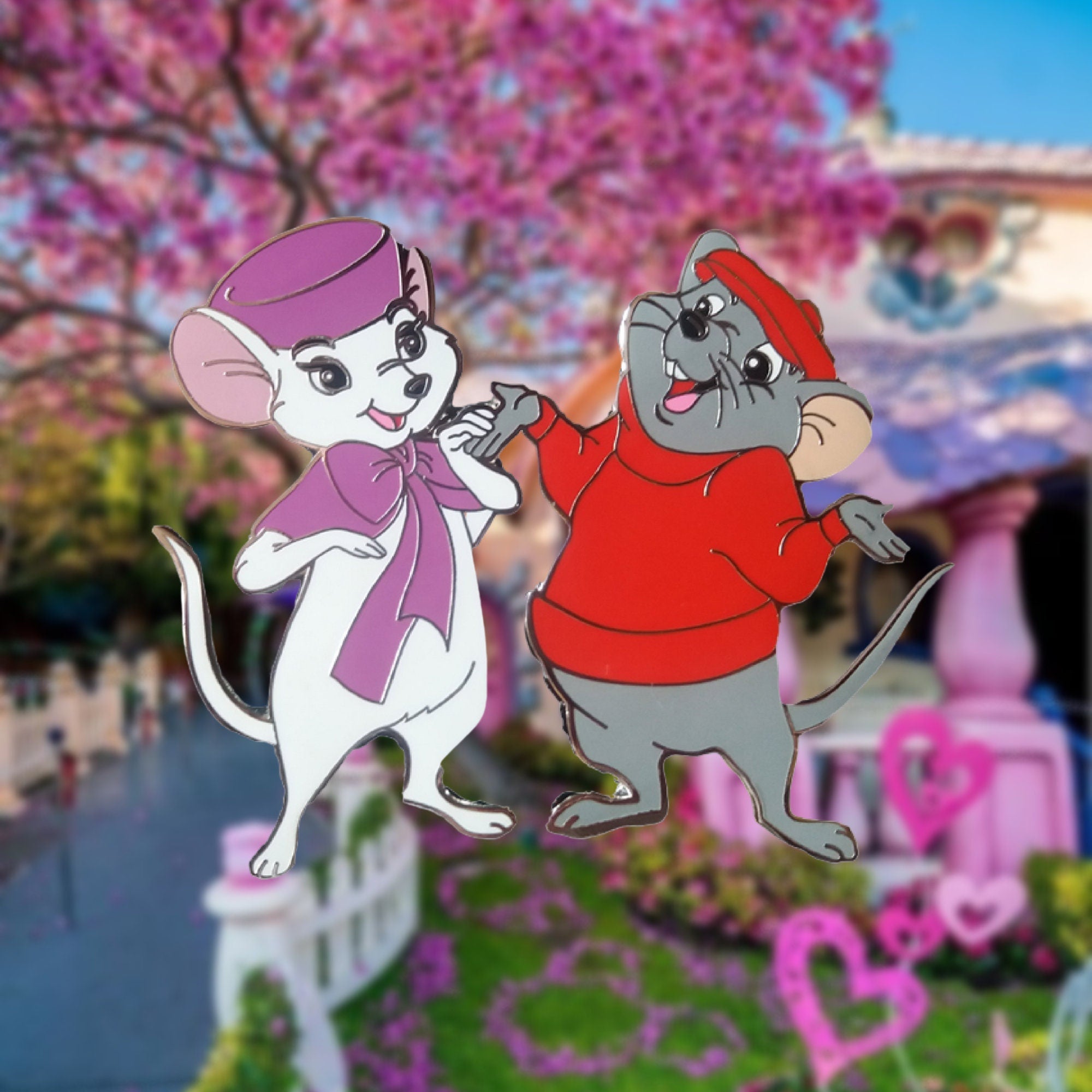 Pin's – Bernard et Miss Bianca du film Les Aventures de Bernard et Bianca – Disney Fantasy