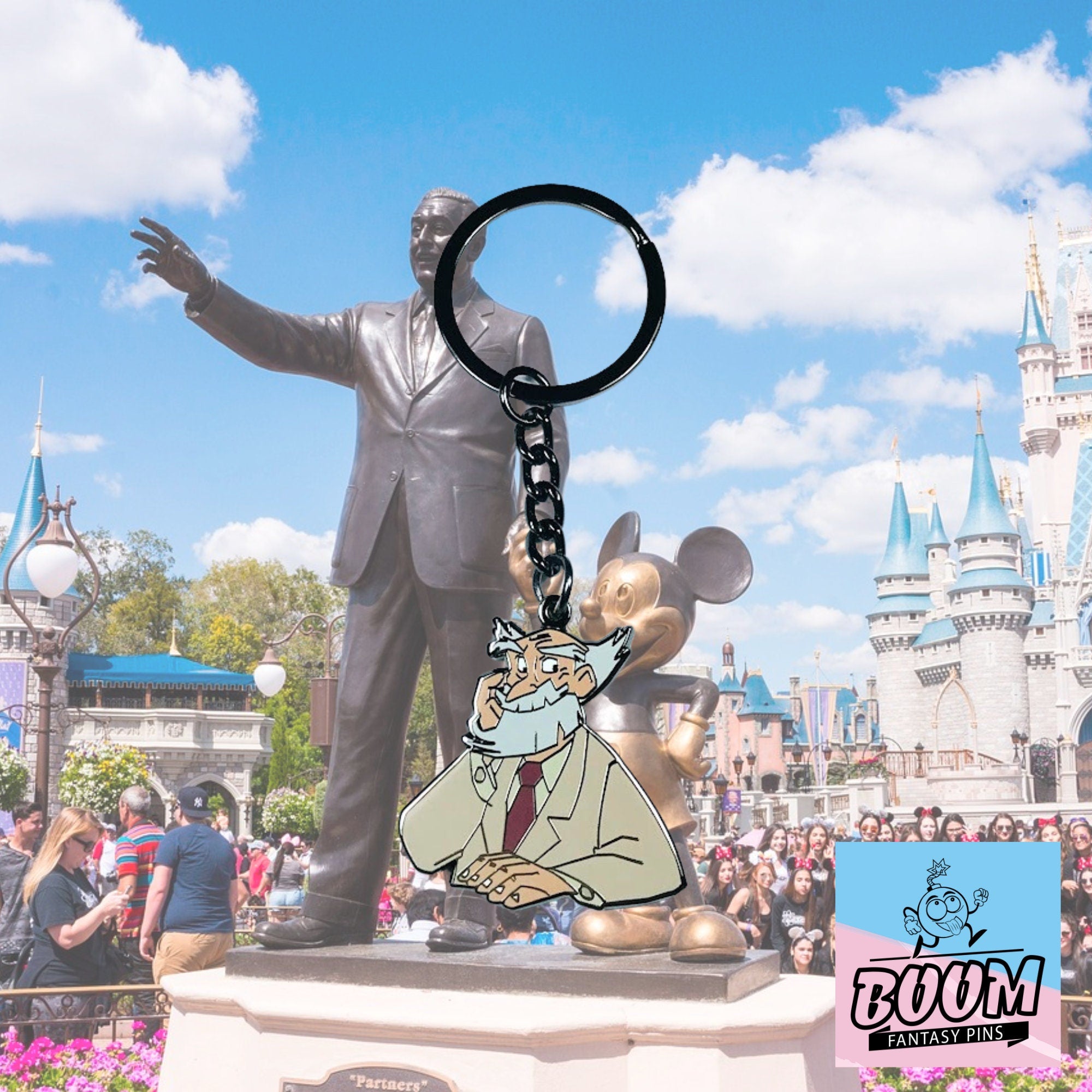 Llavero de Preston B. Whitmore de Atlantis: El Imperio Perdido – Disney Fantasy