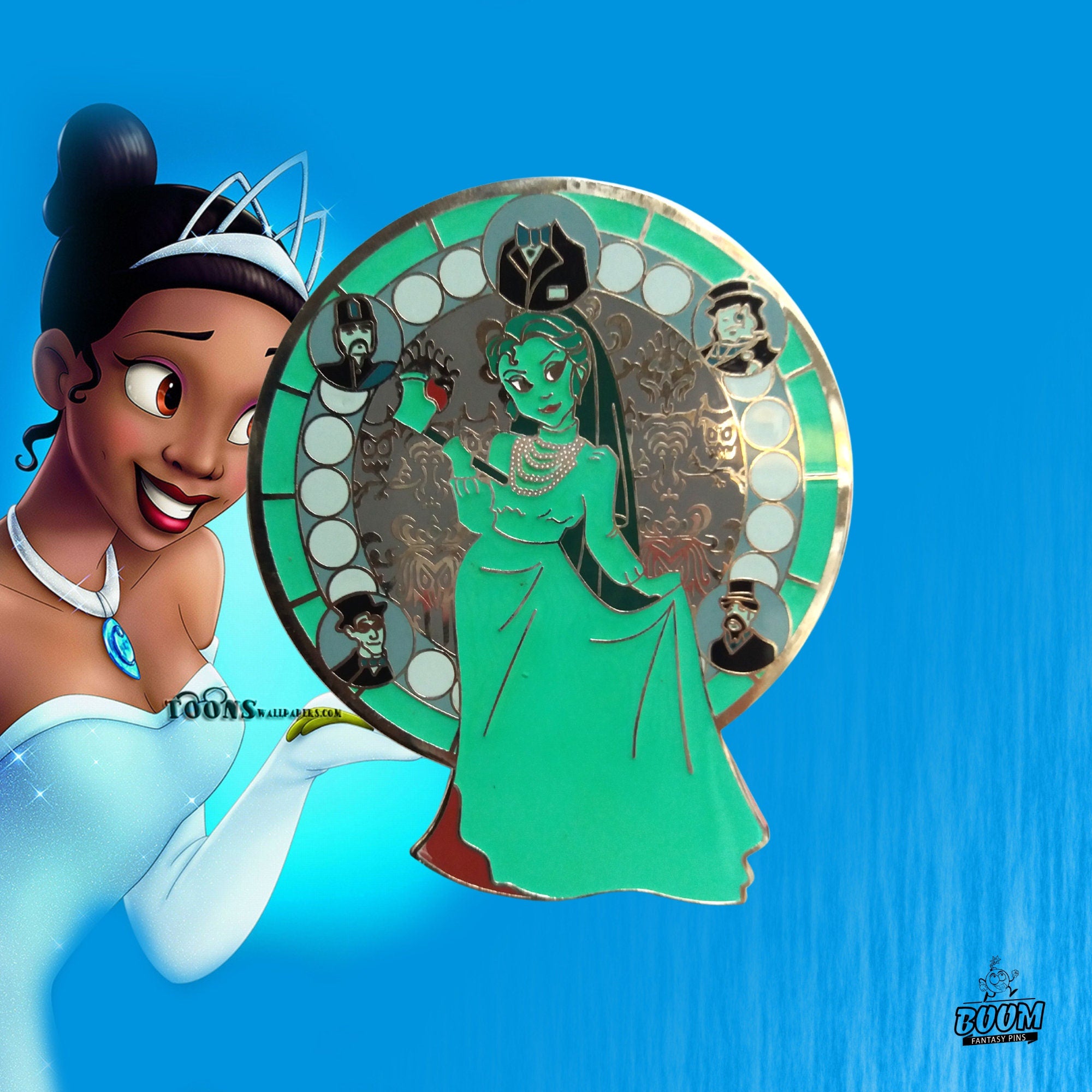 Pin's – Princesse Tiana du film La Princesse et la Grenouille – Disney Fantasy