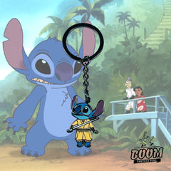 Llavero – Experimento 626 Stitch como Rey de Lilo &amp; Stitch – Disney Fantasy