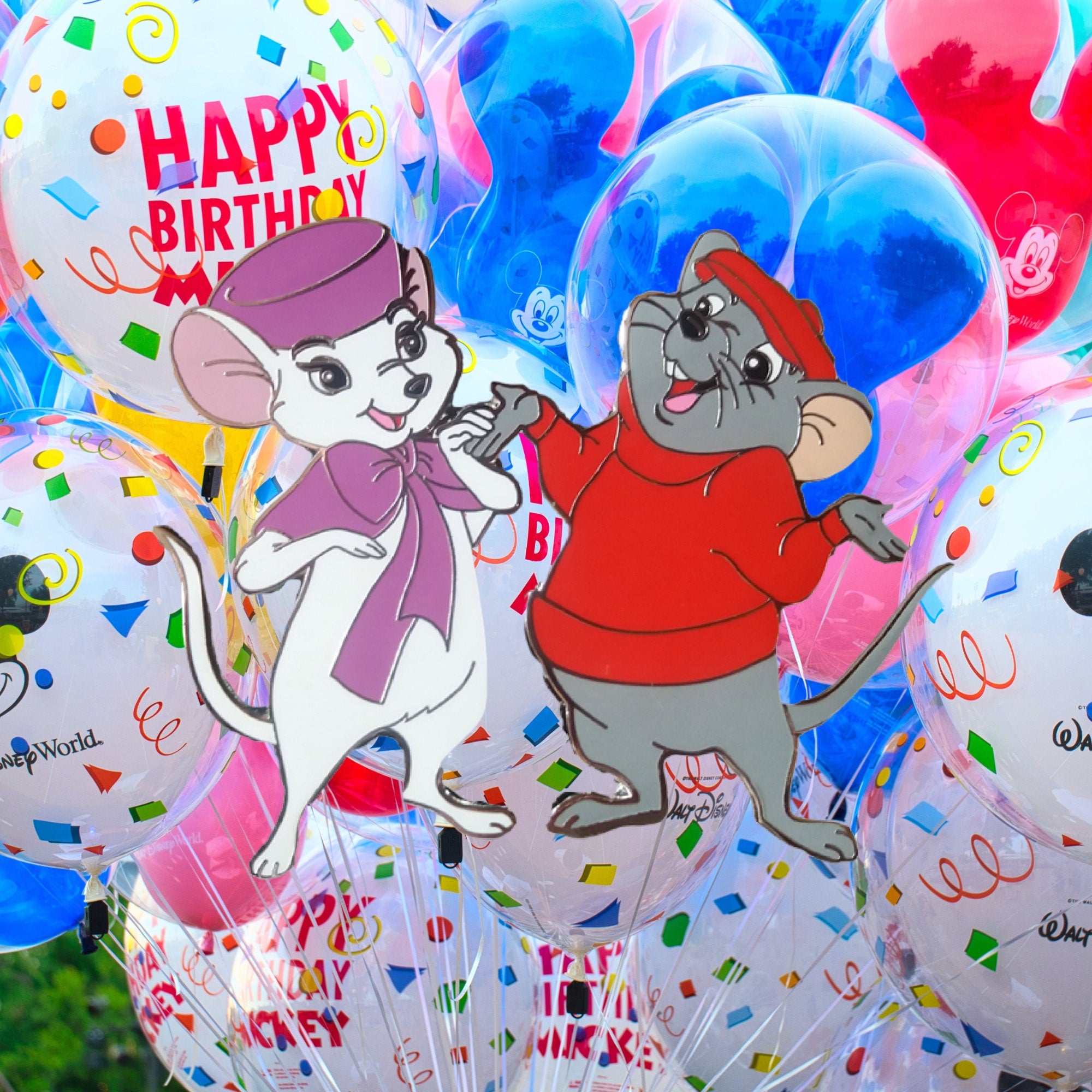 Pin's – Bernard et Miss Bianca du film Les Aventures de Bernard et Bianca – Disney Fantasy