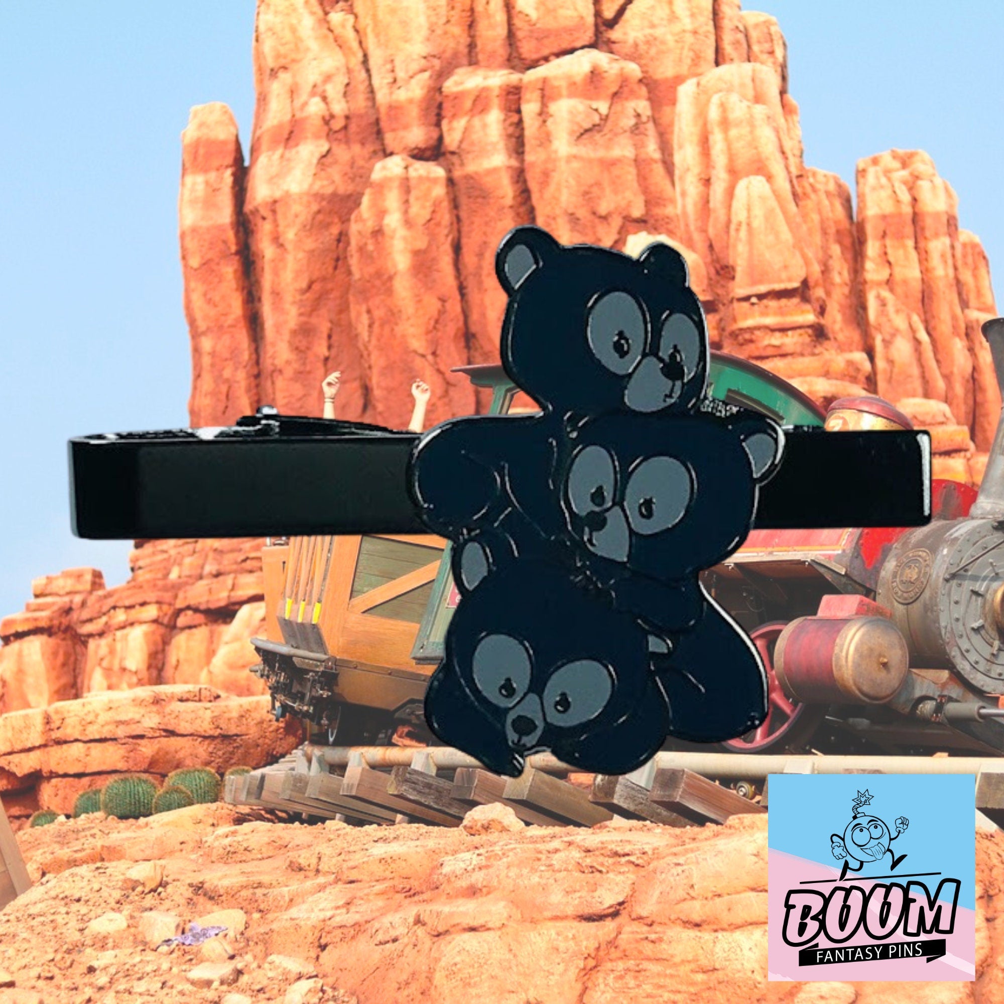 Pince à cravate – Les trois petits ours de Rebelle – Disney Fantasy