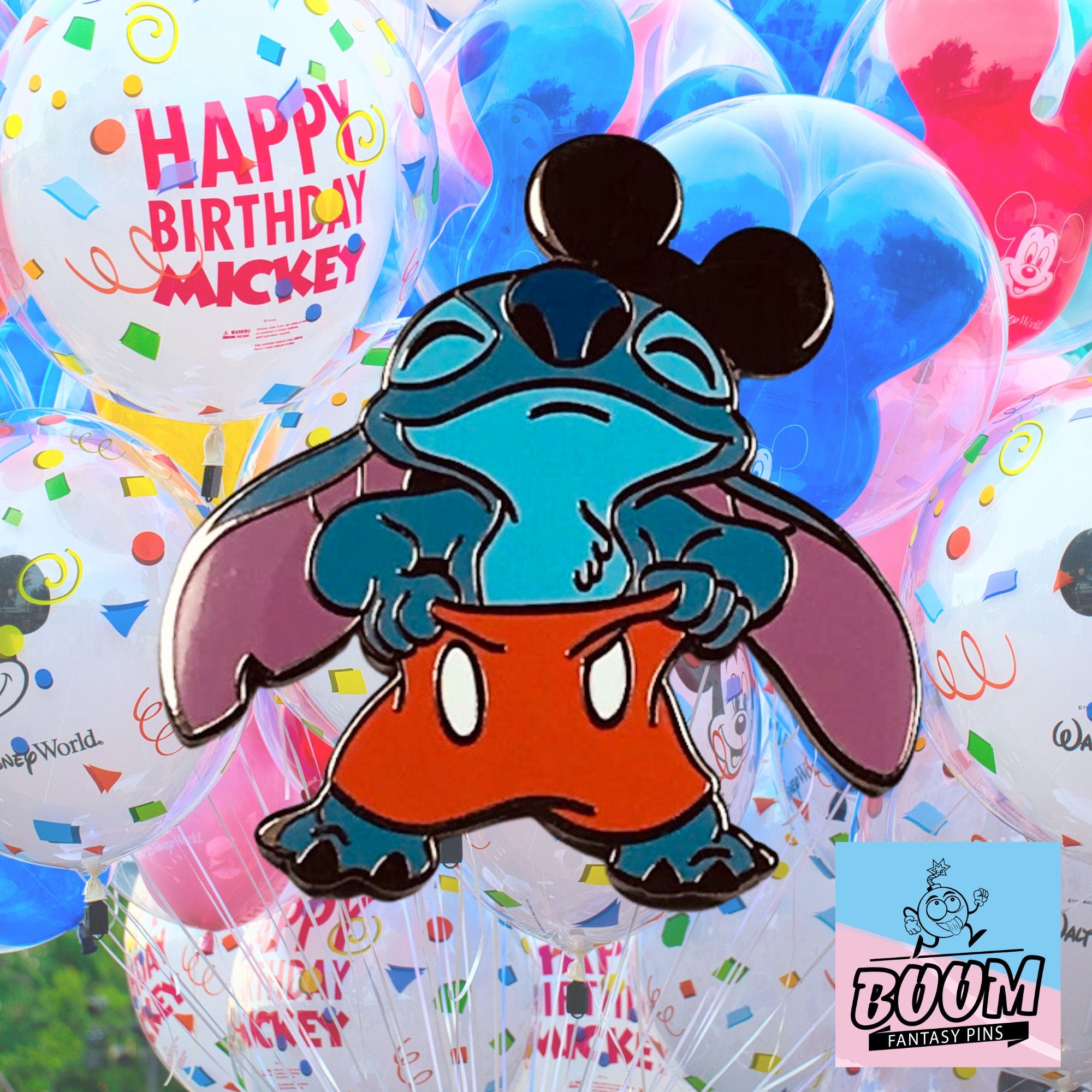 Épingle – Expérience 626 : Stitch en Mickey Mouse de Lilo &amp; Stitch – Disney Fantasy