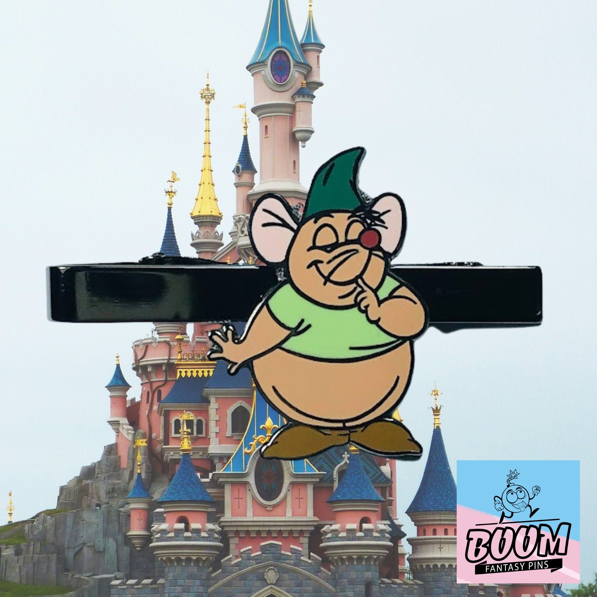 Pinza de corbata – Gus Mouse de Cenicienta – Disney Fantasy