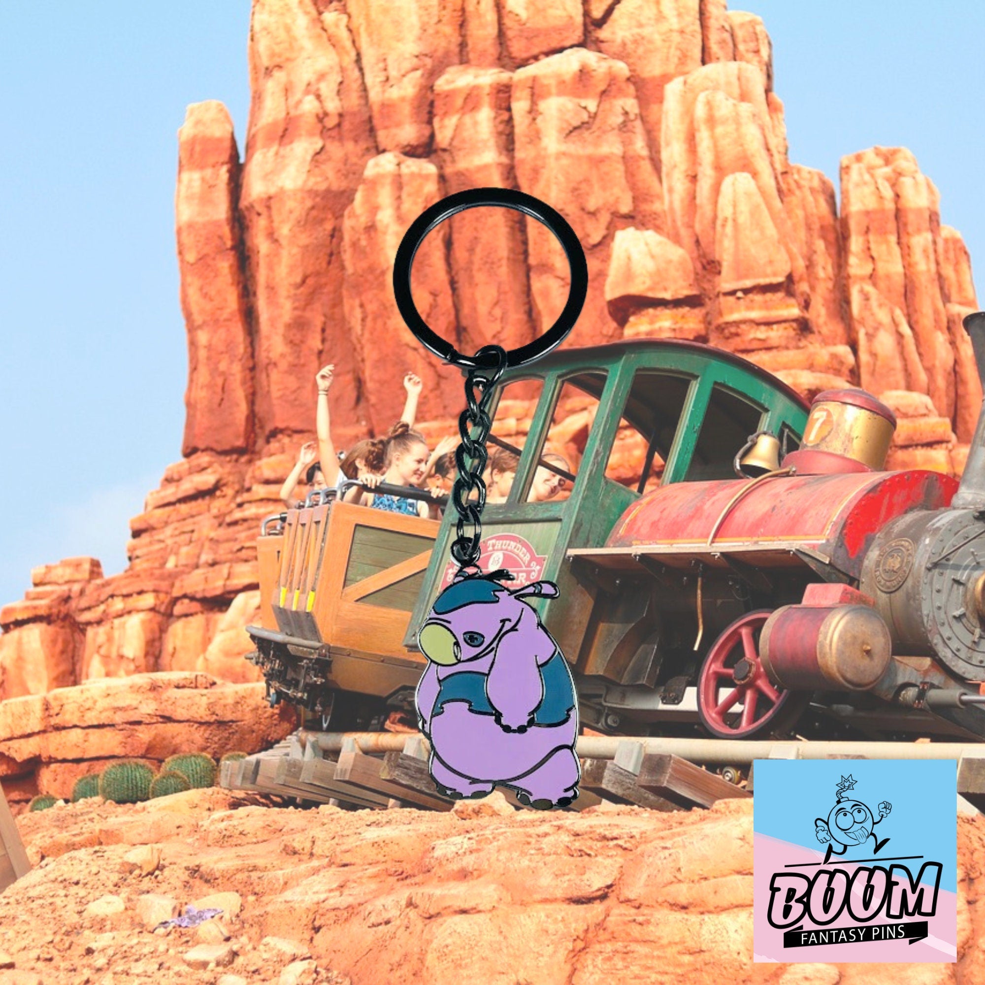 Llavero – Experimento Zawp 077 de Lilo y Stitch – Disney Fantasy